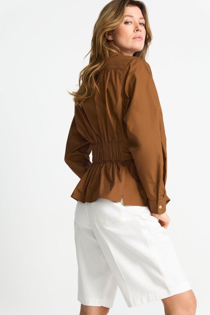 Utility-Bluse mit Bindeschleife-Rich & Royal