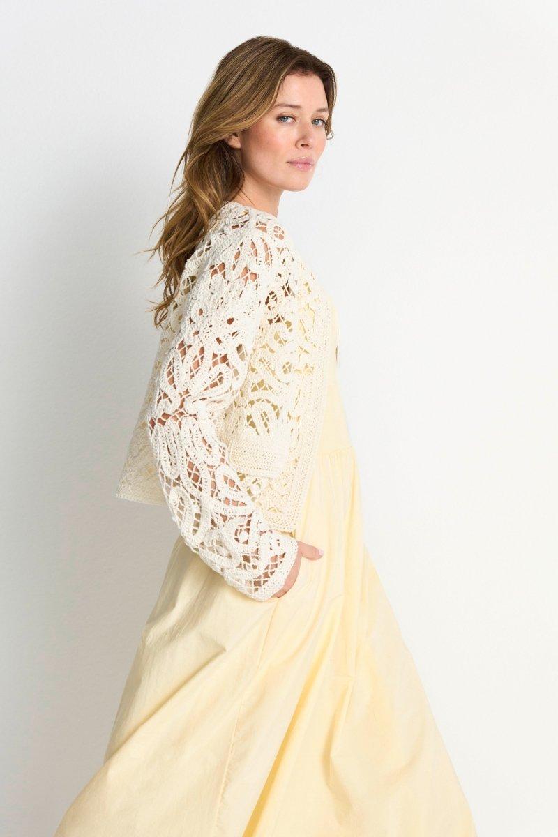 Offener Häkelcardigan-Rich & Royal