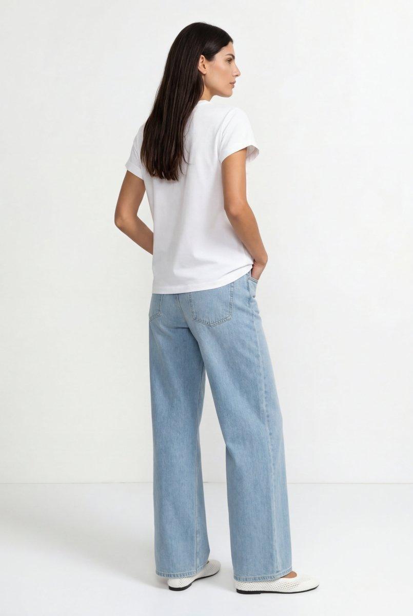 T‑Shirt mit Stickerei-Rich & Royal