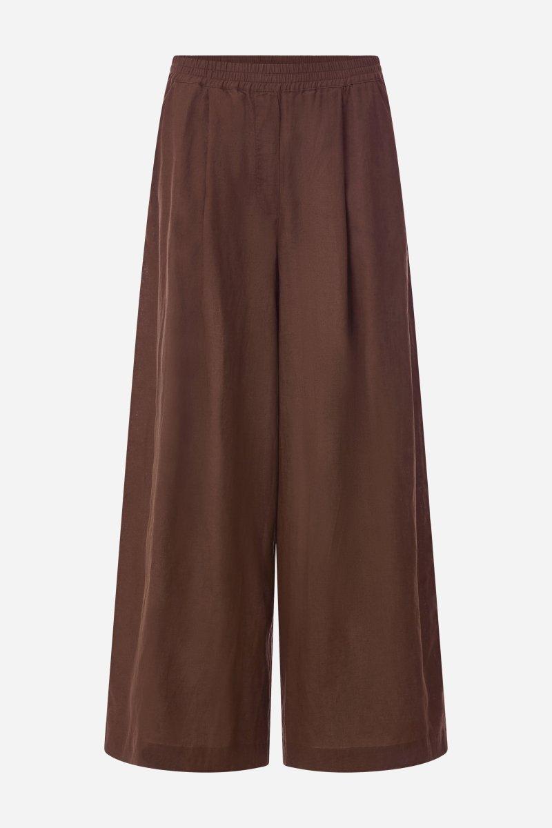 Weite Leinenhose-Rich & Royal