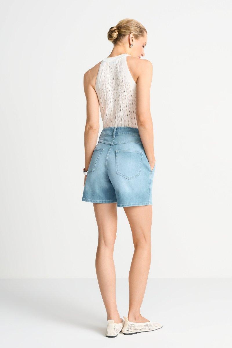 Denim-Shorts mit Passe-Rich & Royal