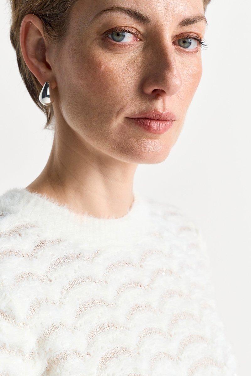 T-Shirt mit Muschelsaum-Rich & Royal