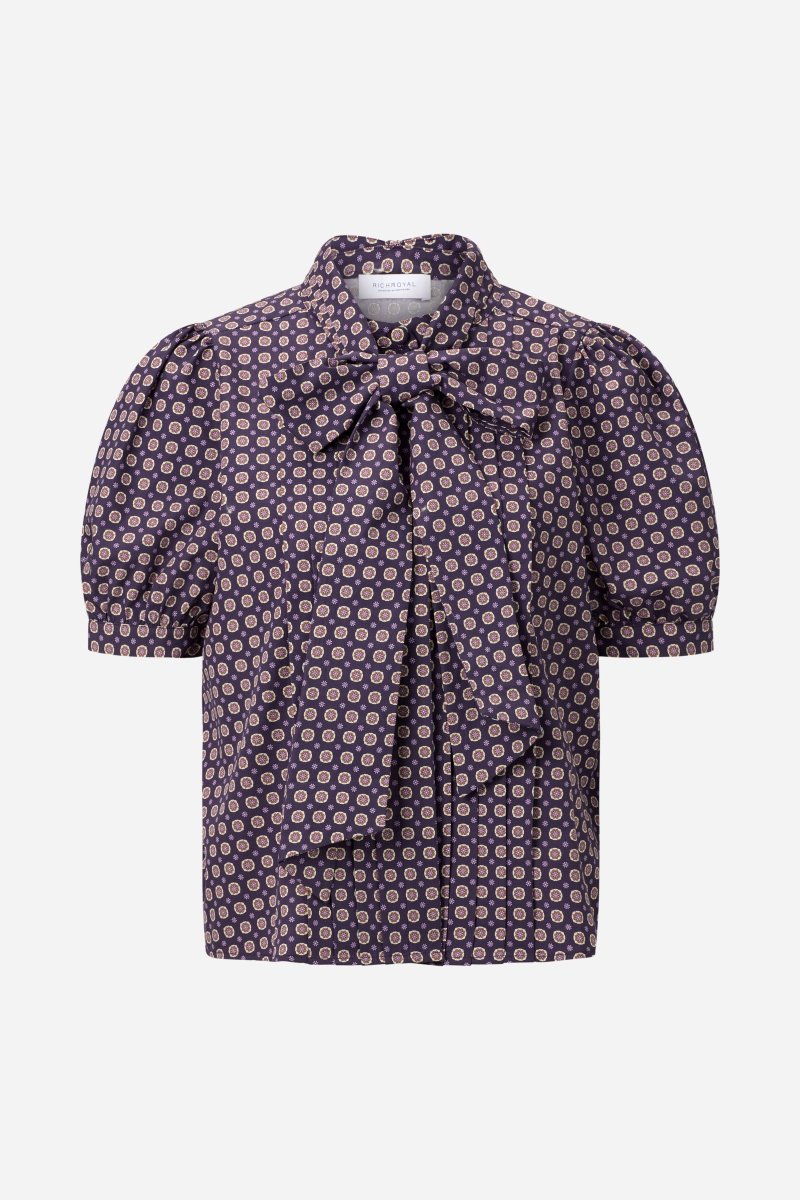 Cotton Blouse with Bow – Look-Rich & Royal