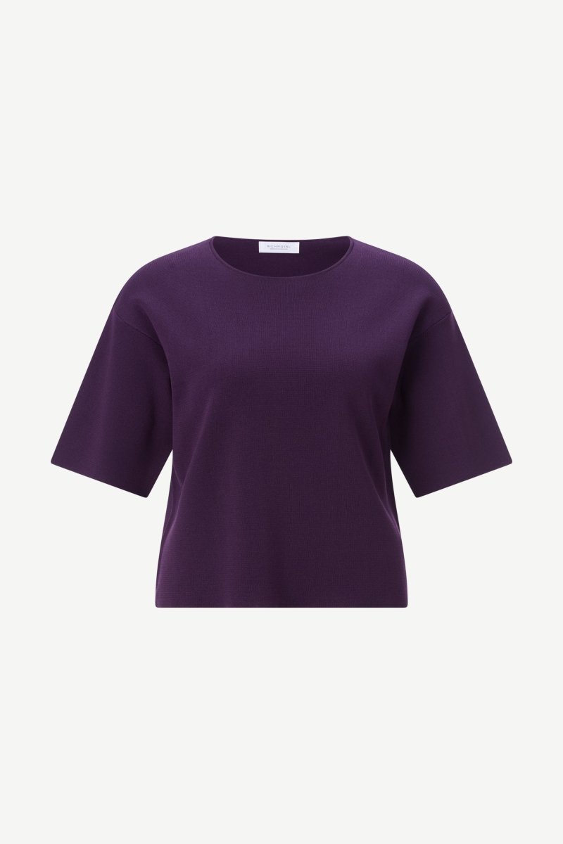 Boxy T-Shirt-Rich & Royal