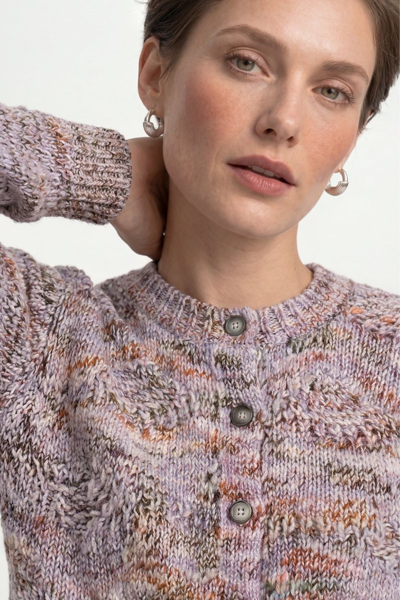 Cardigan aus Grobstrick-Rich & Royal