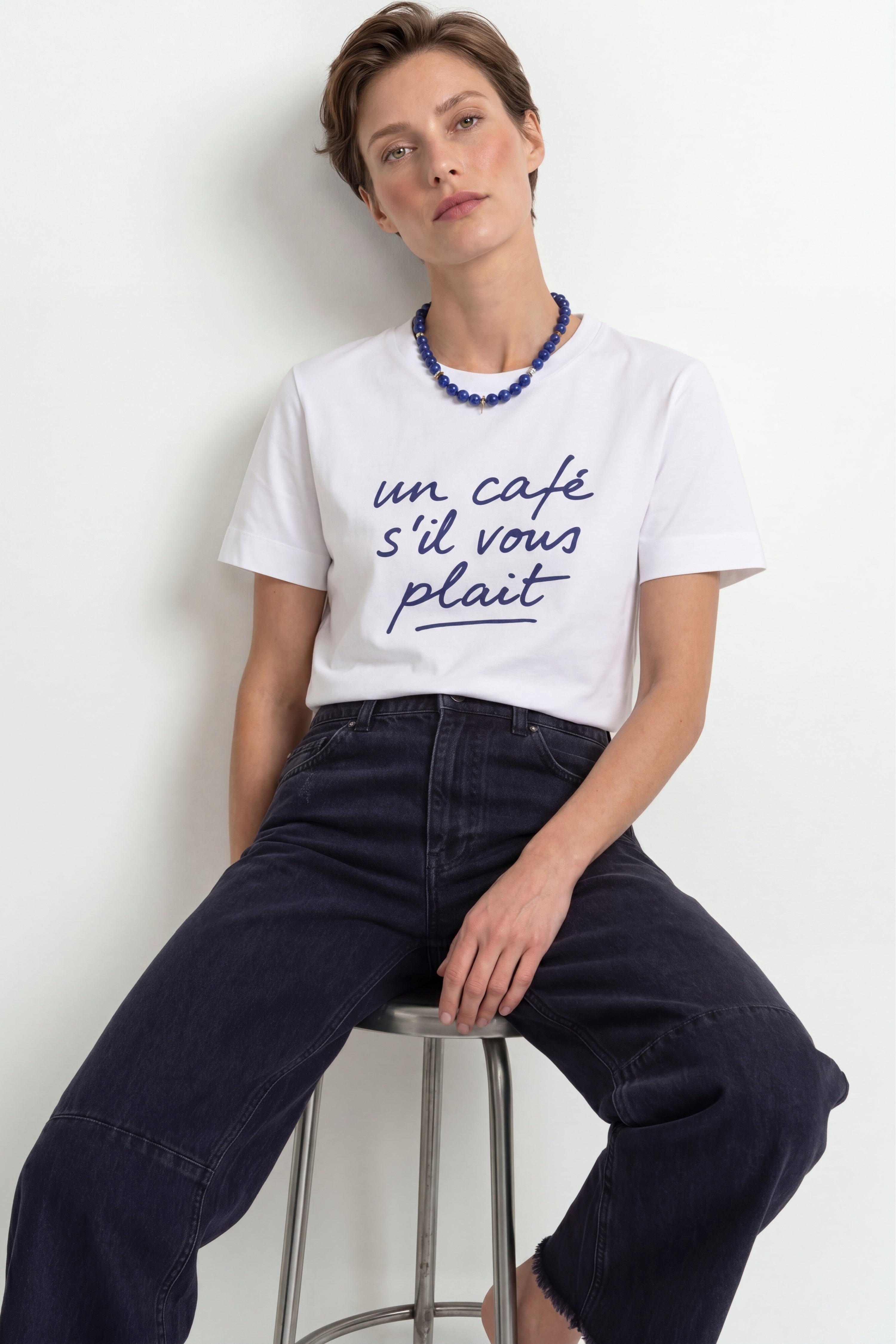 T-Shirt mit Print-Rich & Royal