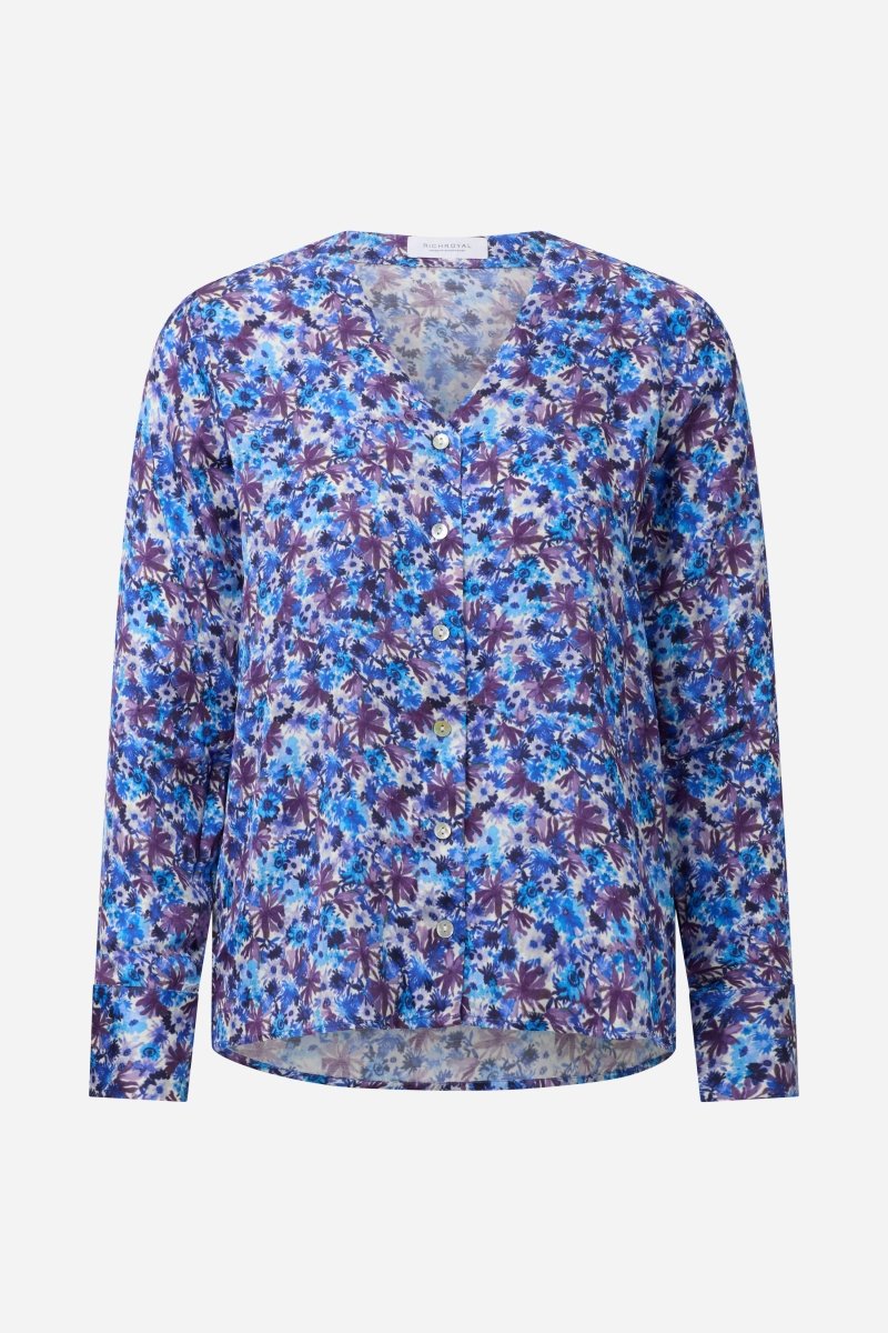 Bluse mit V-Ausschnitt-Rich & Royal