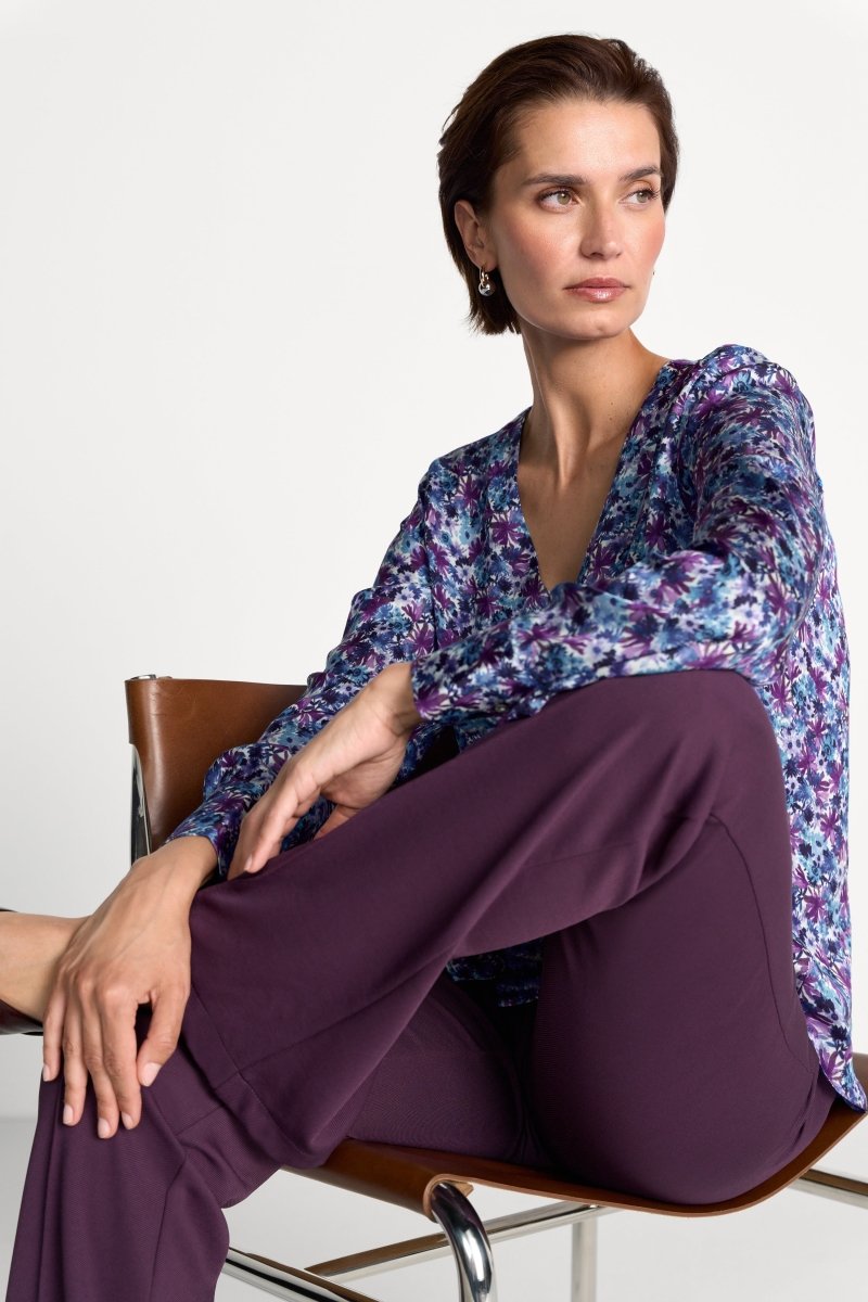 Bluse mit V-Ausschnitt-Rich & Royal