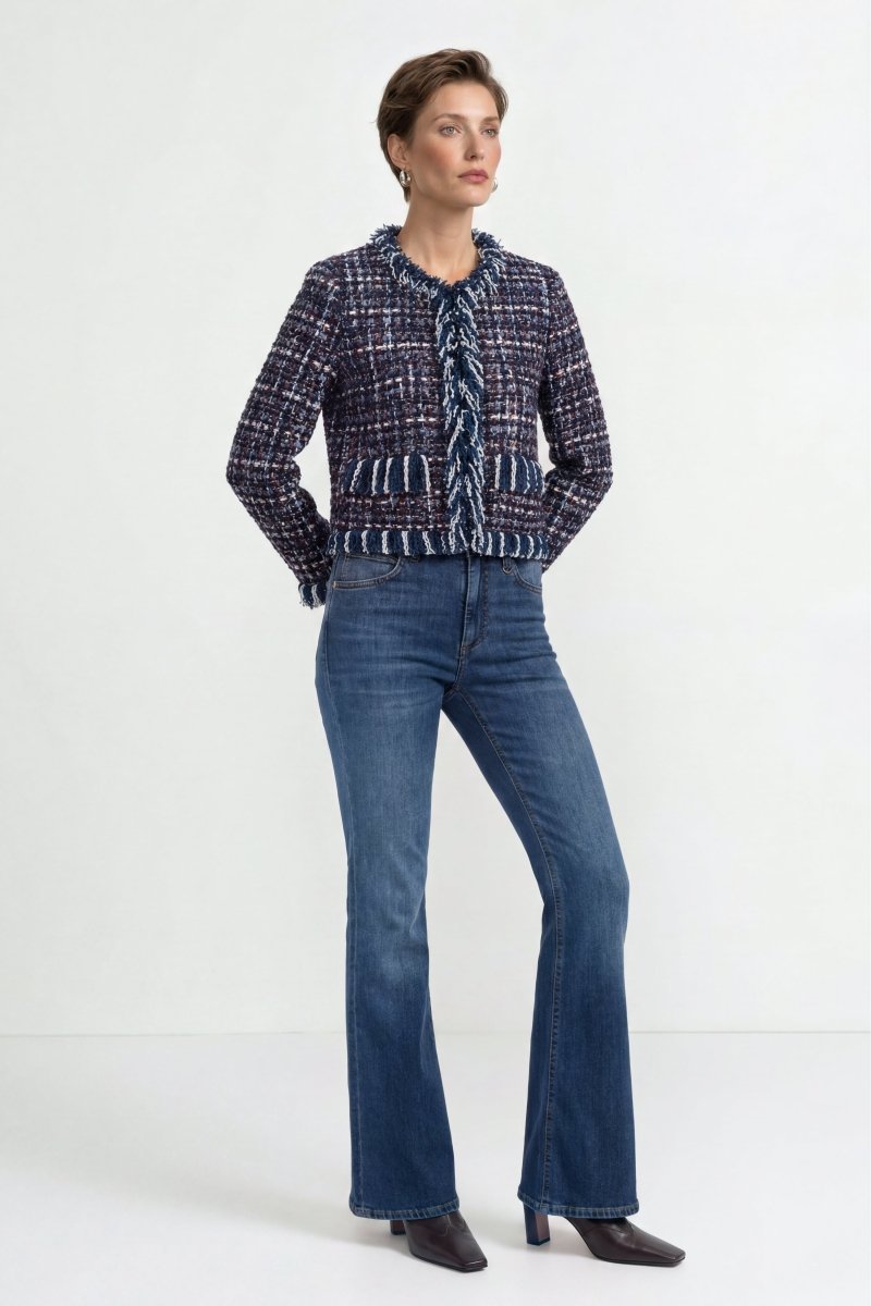 Bouclé Jacke-Rich & Royal