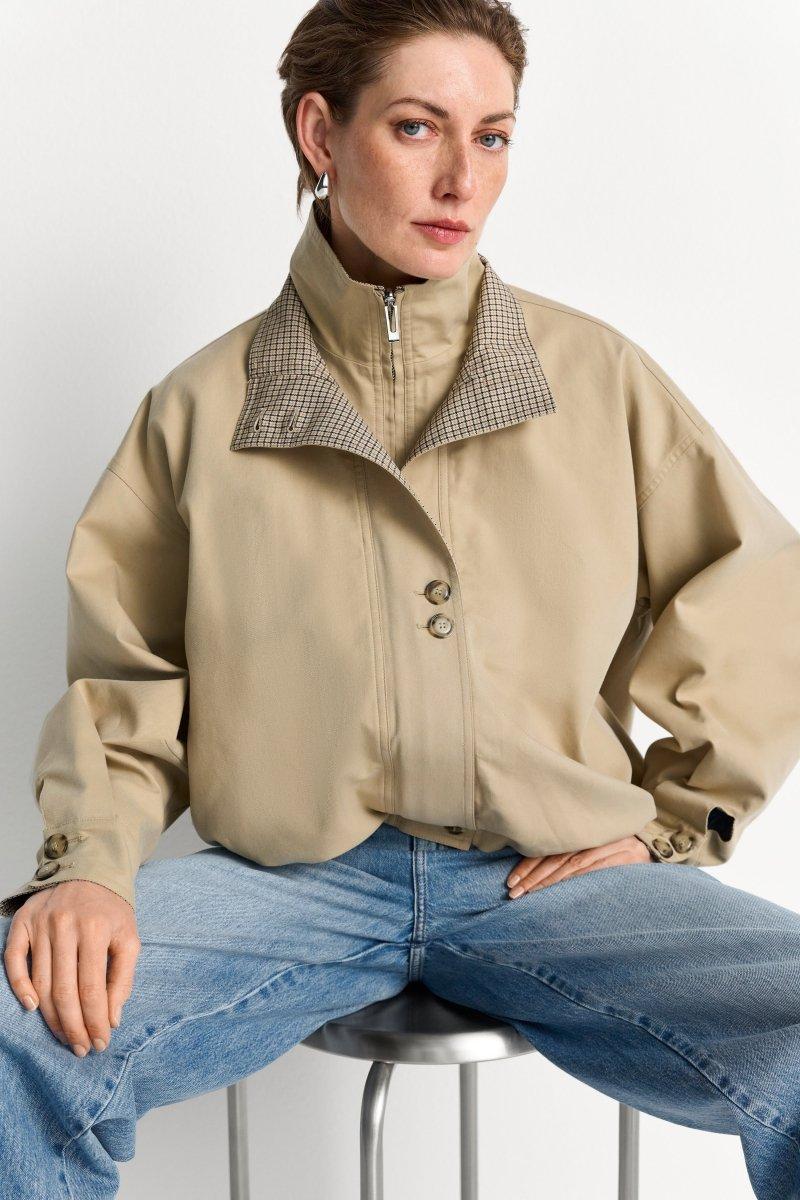 Wende-Blouson mit Stehkragen-Rich & Royal