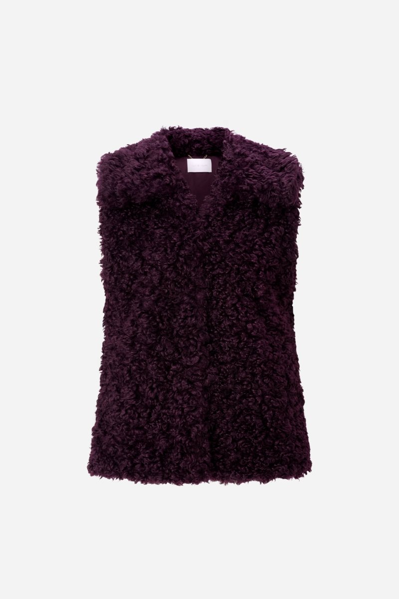 Weste in Shearling-Optik-Rich & Royal
