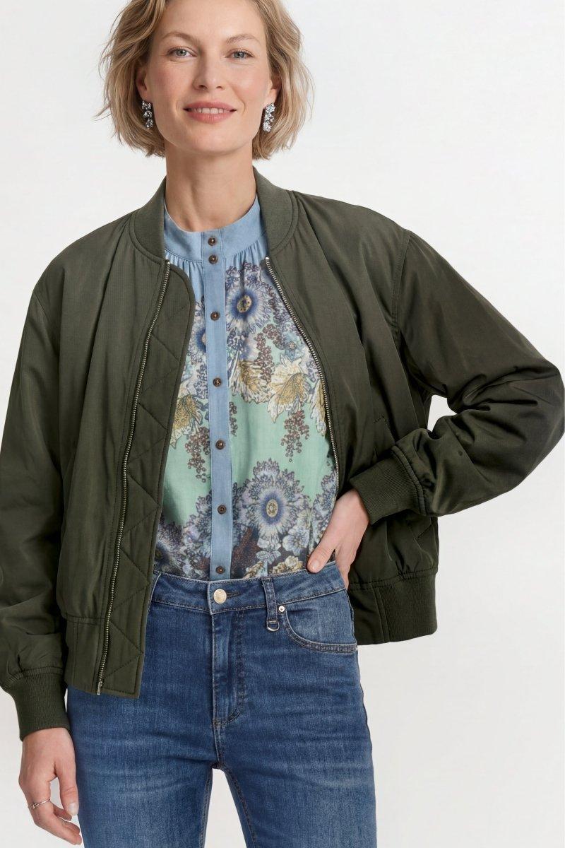 Bomberjacke mit Stehkragen-Rich & Royal