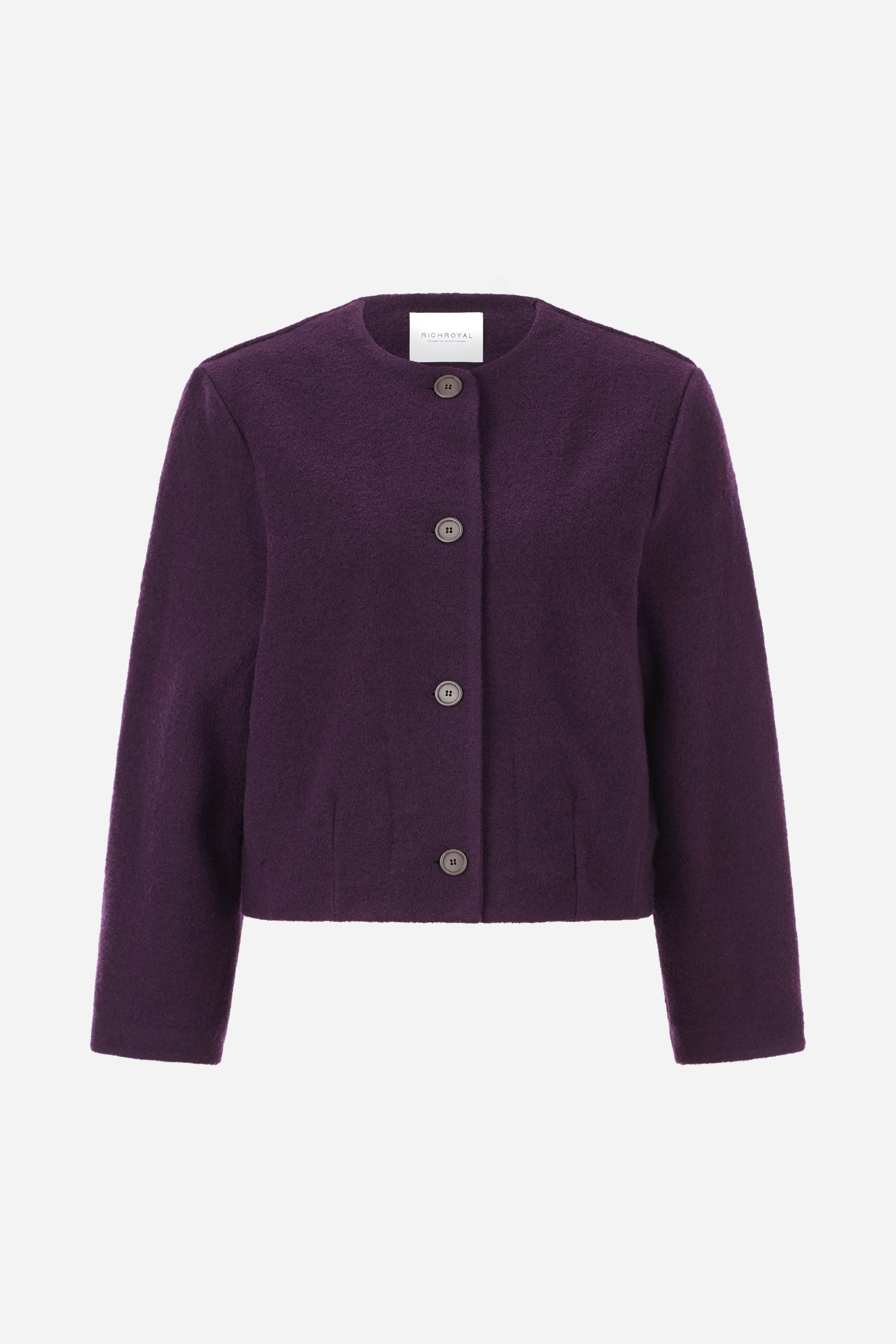 Bouclé Kurzjacke-Rich & Royal