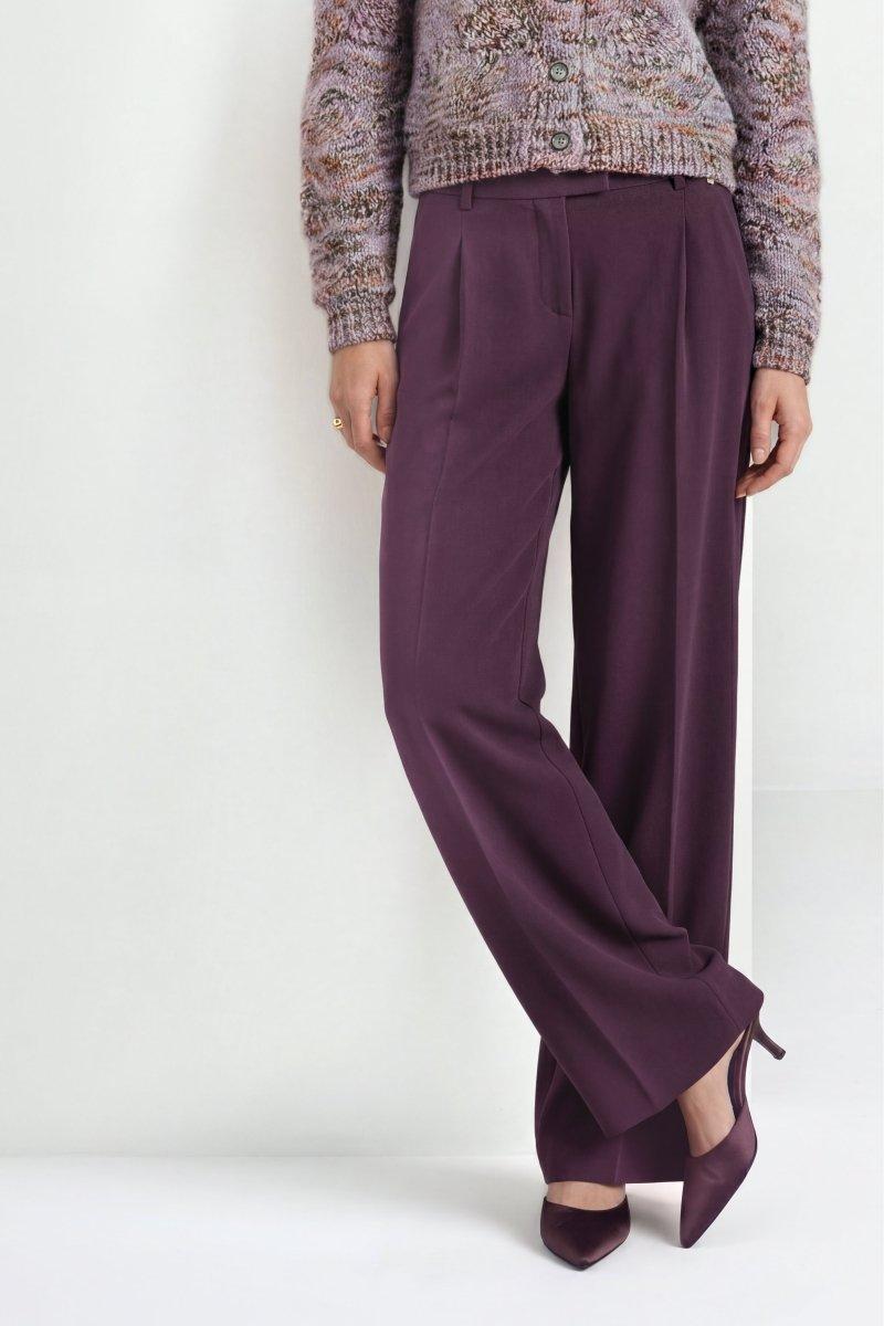 Bundfaltenhose-Rich & Royal
