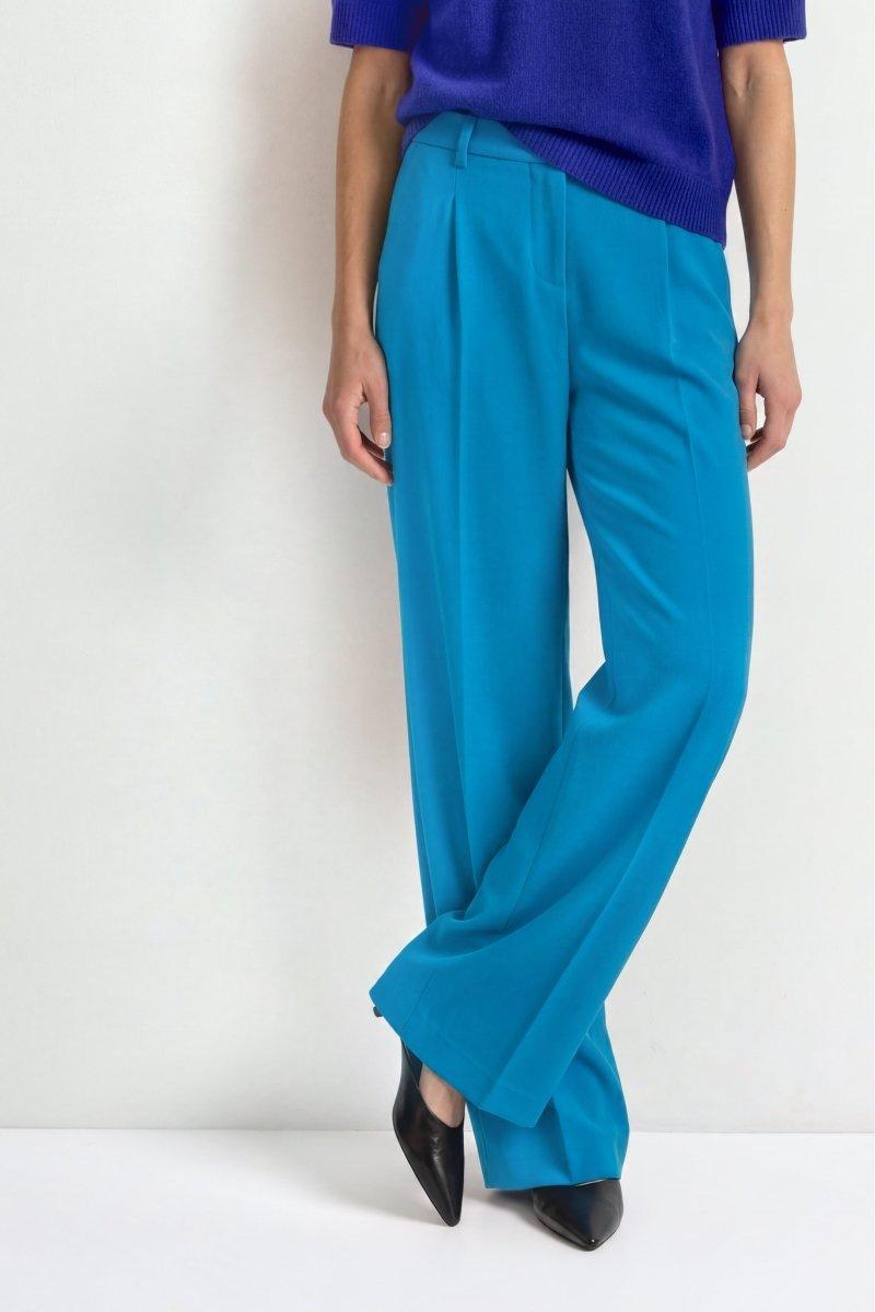 Bundfaltenhose-Rich & Royal