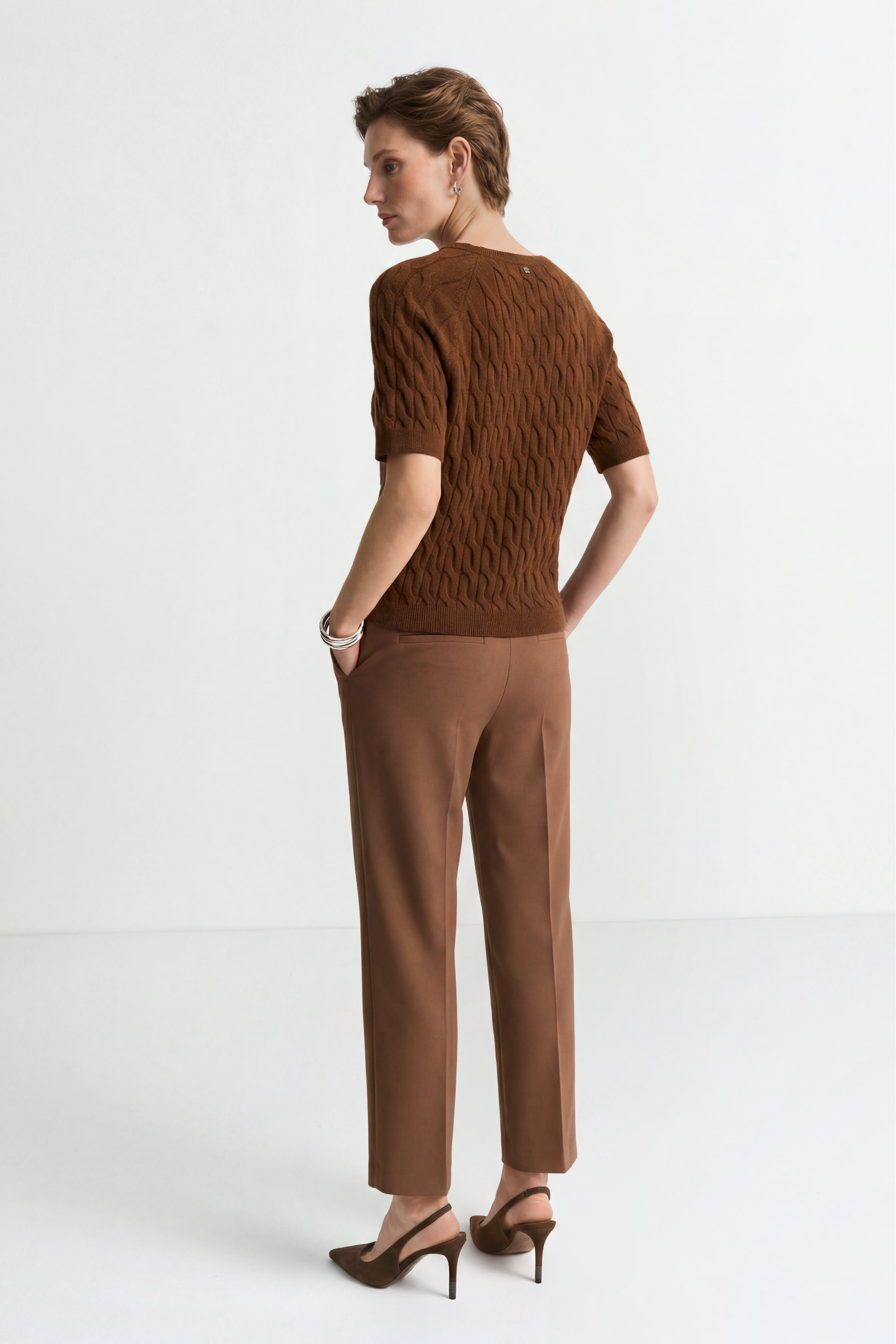 Stoffhose mit Bügelfalte-Rich & Royal
