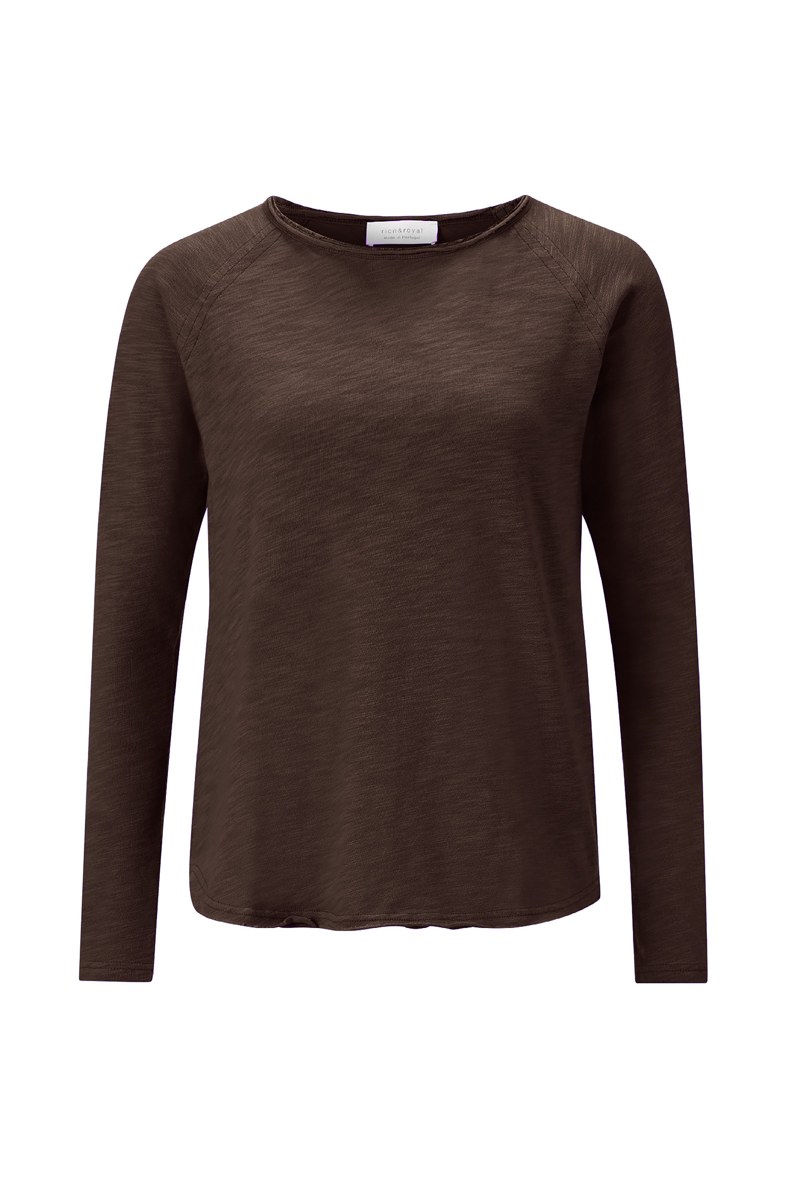 Baumwoll-Longsleeve mit Raglanärmeln-Rich & Royal