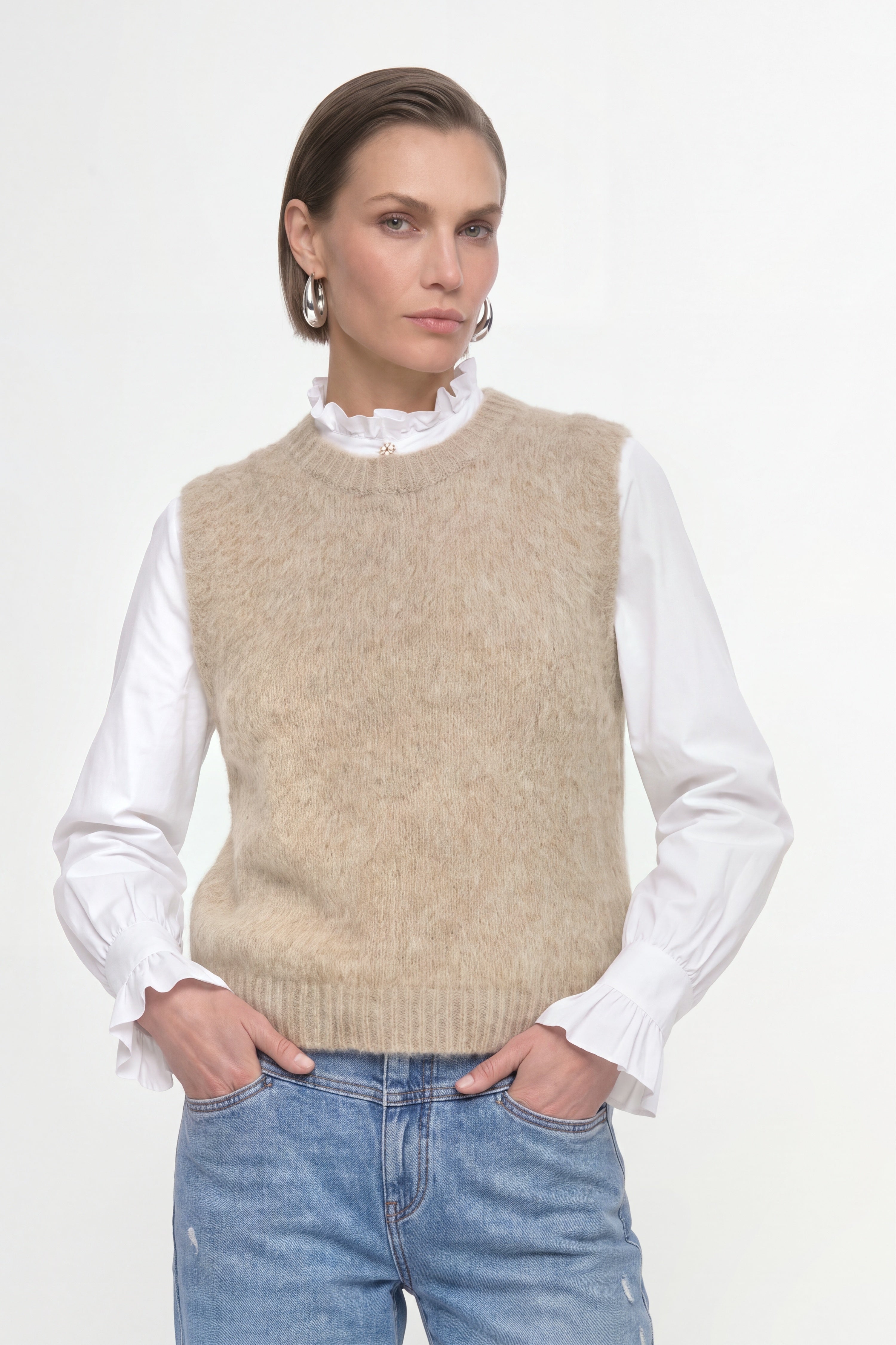 Pullunder aus Wolle-Mix-Rich & Royal