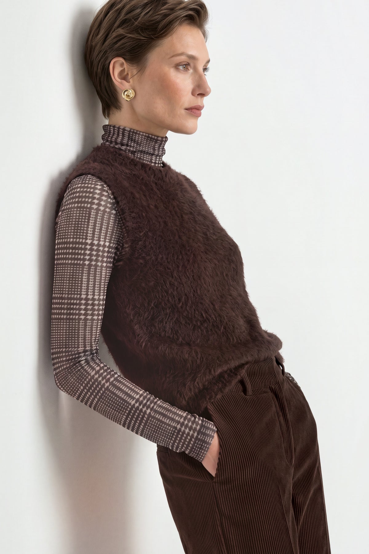 Pullunder aus Wolle-Mix-Rich & Royal