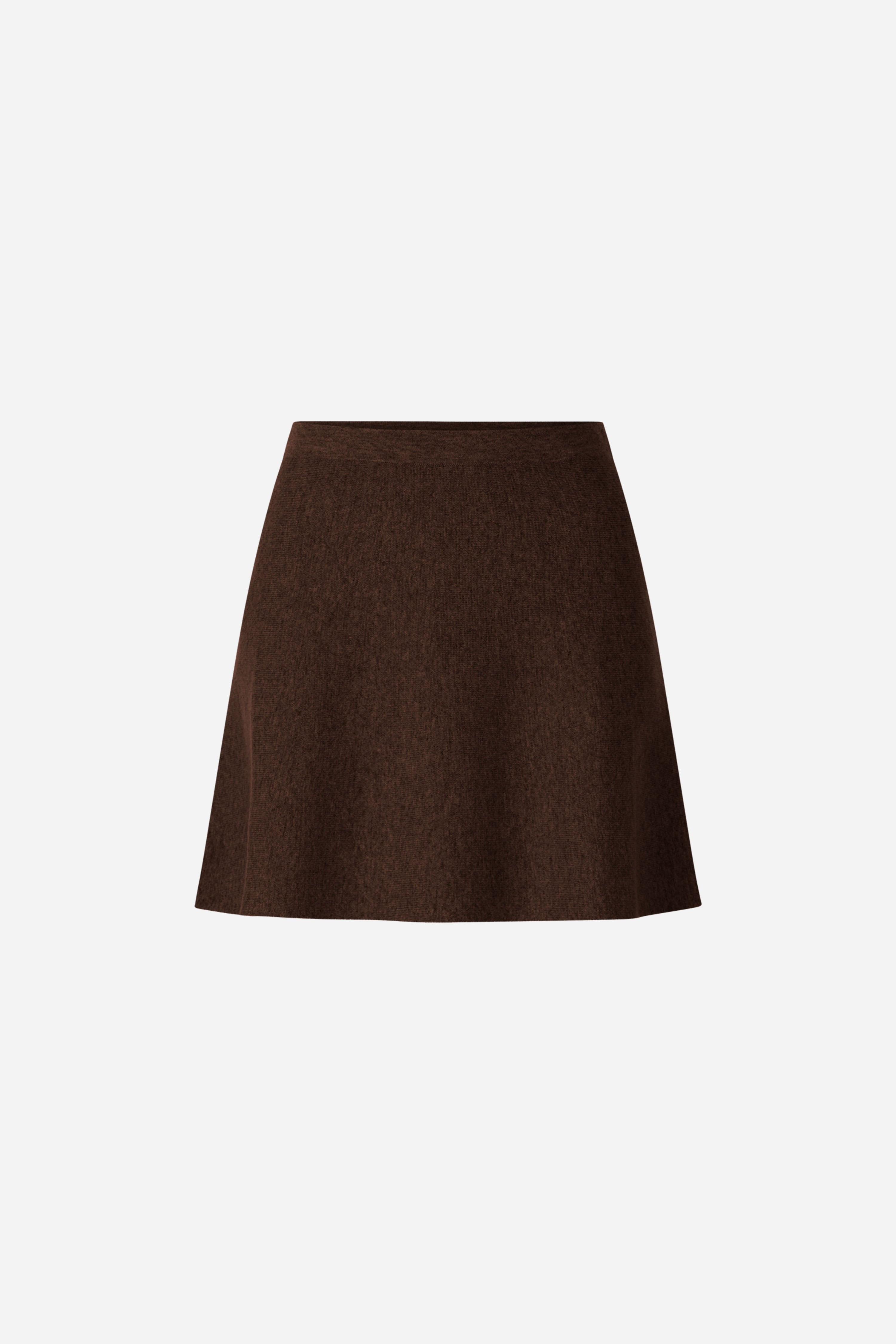 Merino-Minirock in A-Linie-Rich & Royal