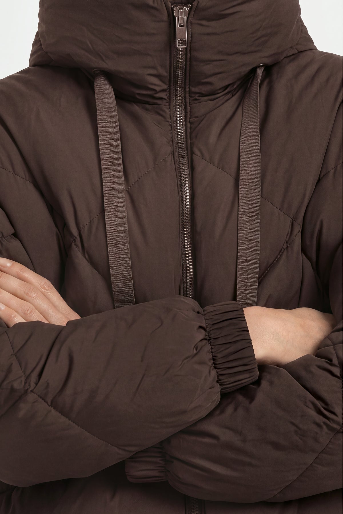 Oversized Daunenjacke mit Kapuze-Rich & Royal