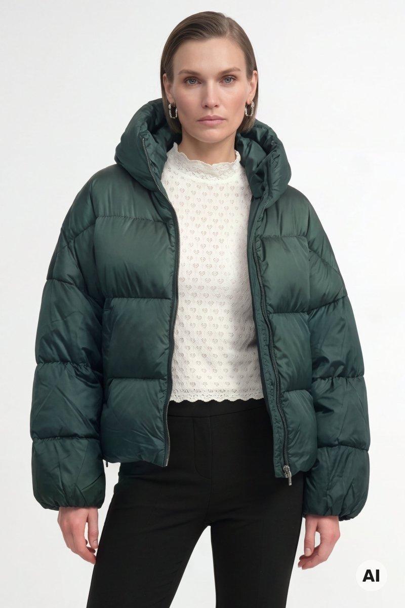 Daunenjacke mit Kapuze-Rich & Royal