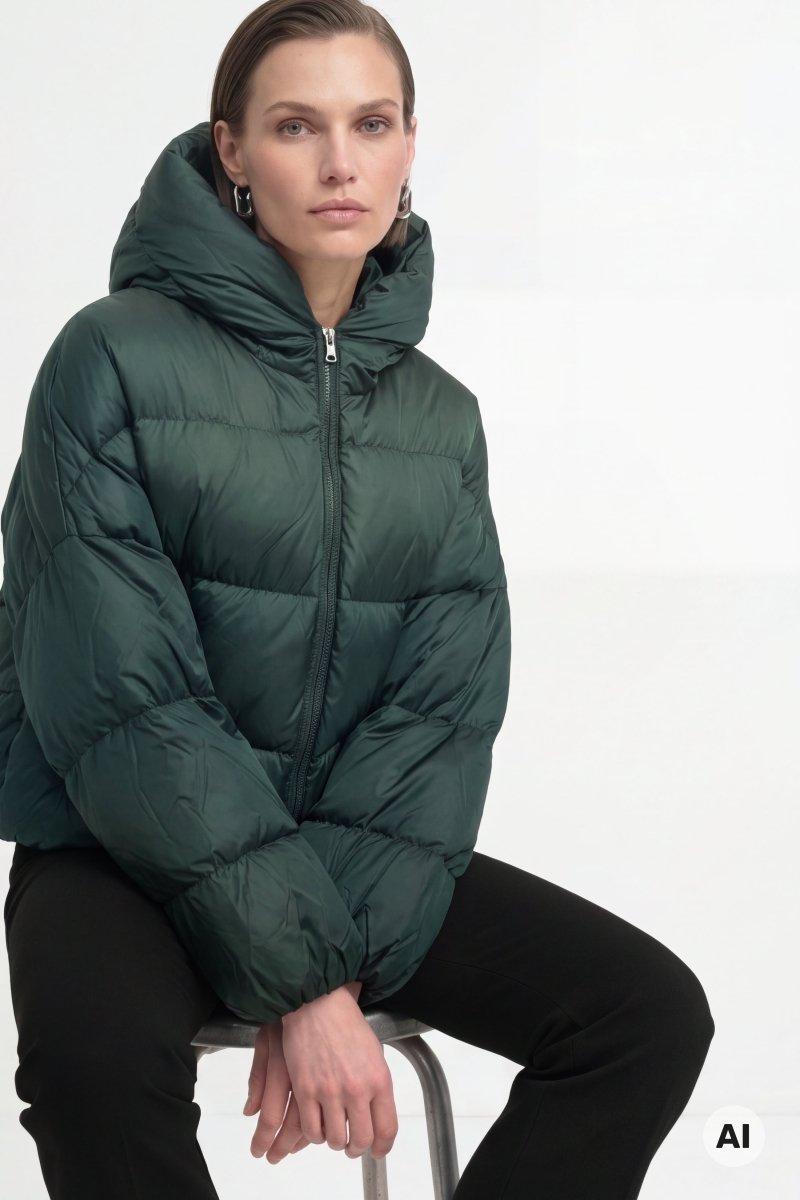 Daunenjacke mit Kapuze-Rich & Royal
