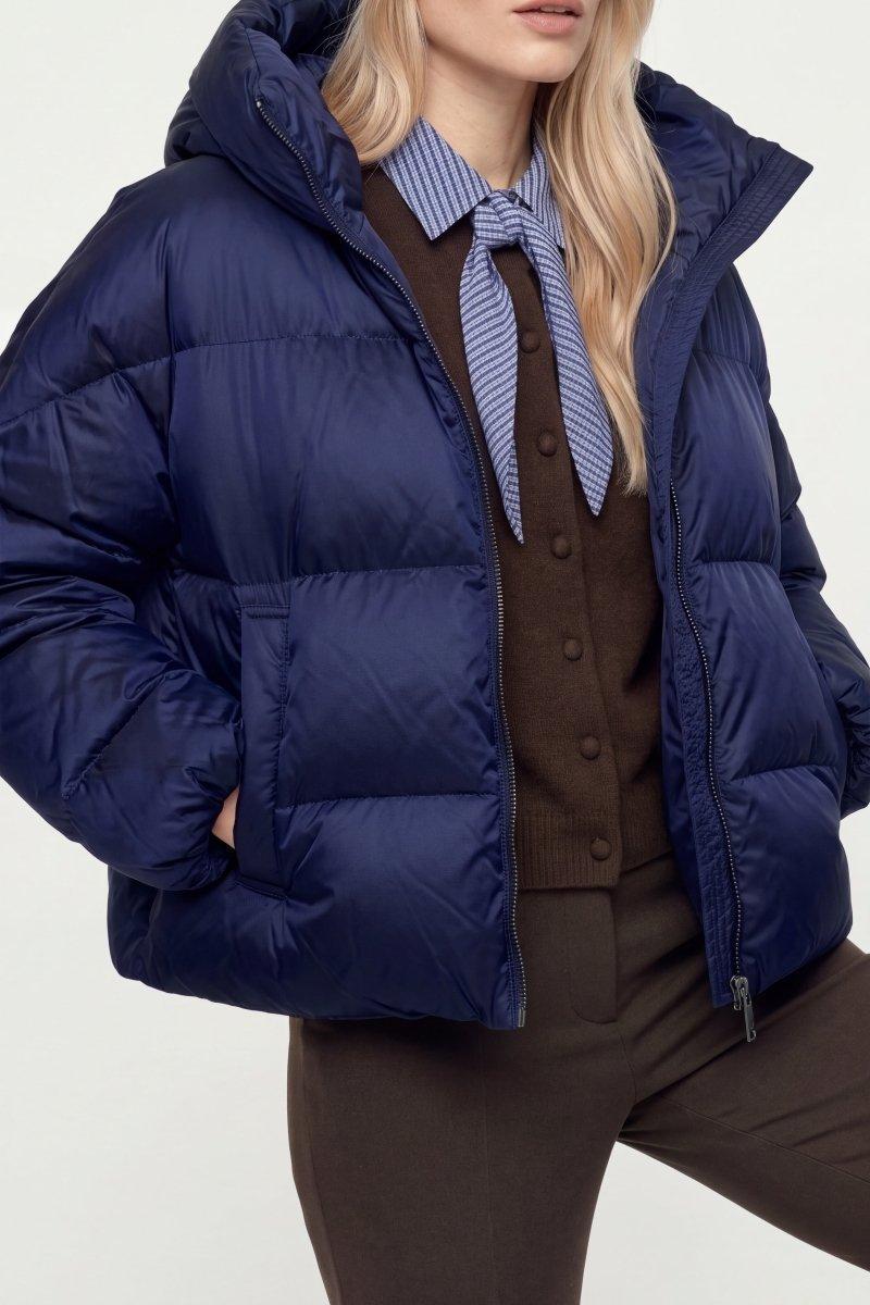 Daunenjacke mit Kapuze-Rich & Royal