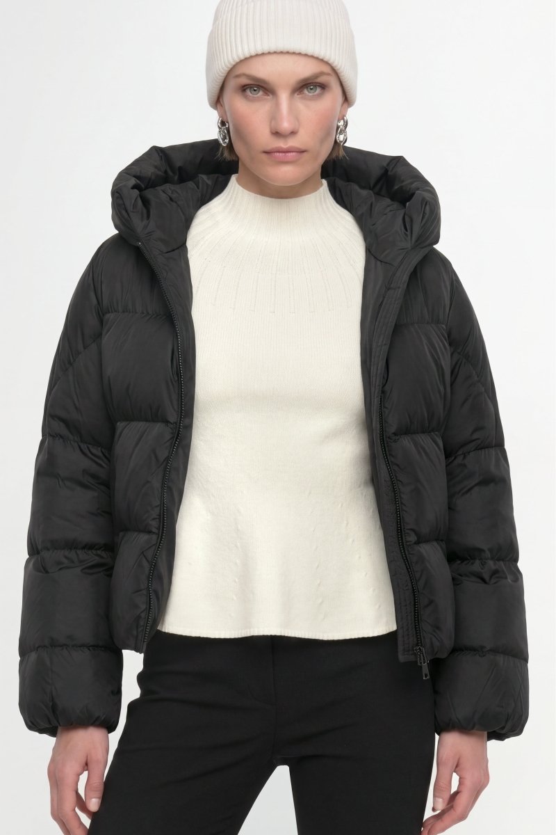Daunenjacke mit Kapuze-Rich & Royal