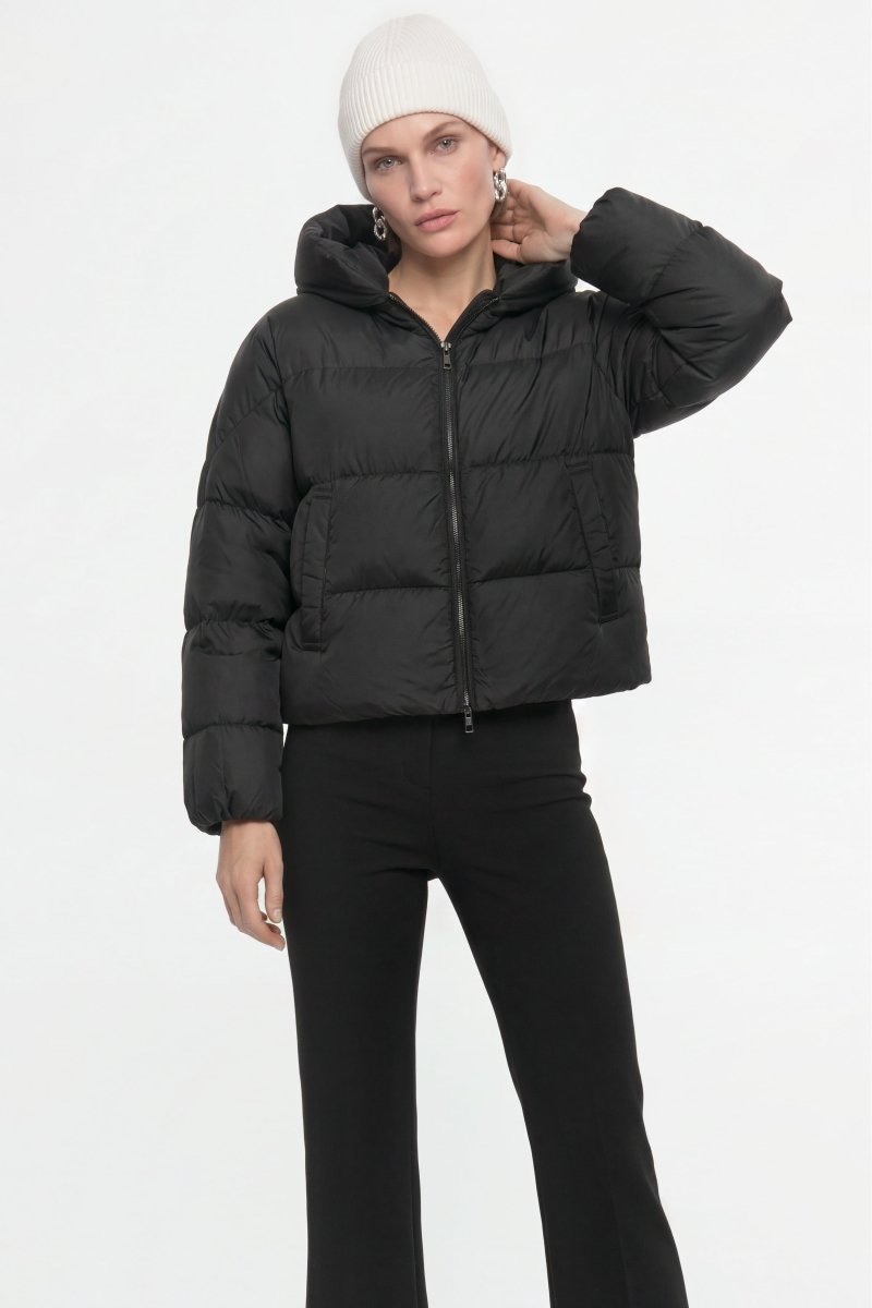 Daunenjacke mit Kapuze-Rich & Royal