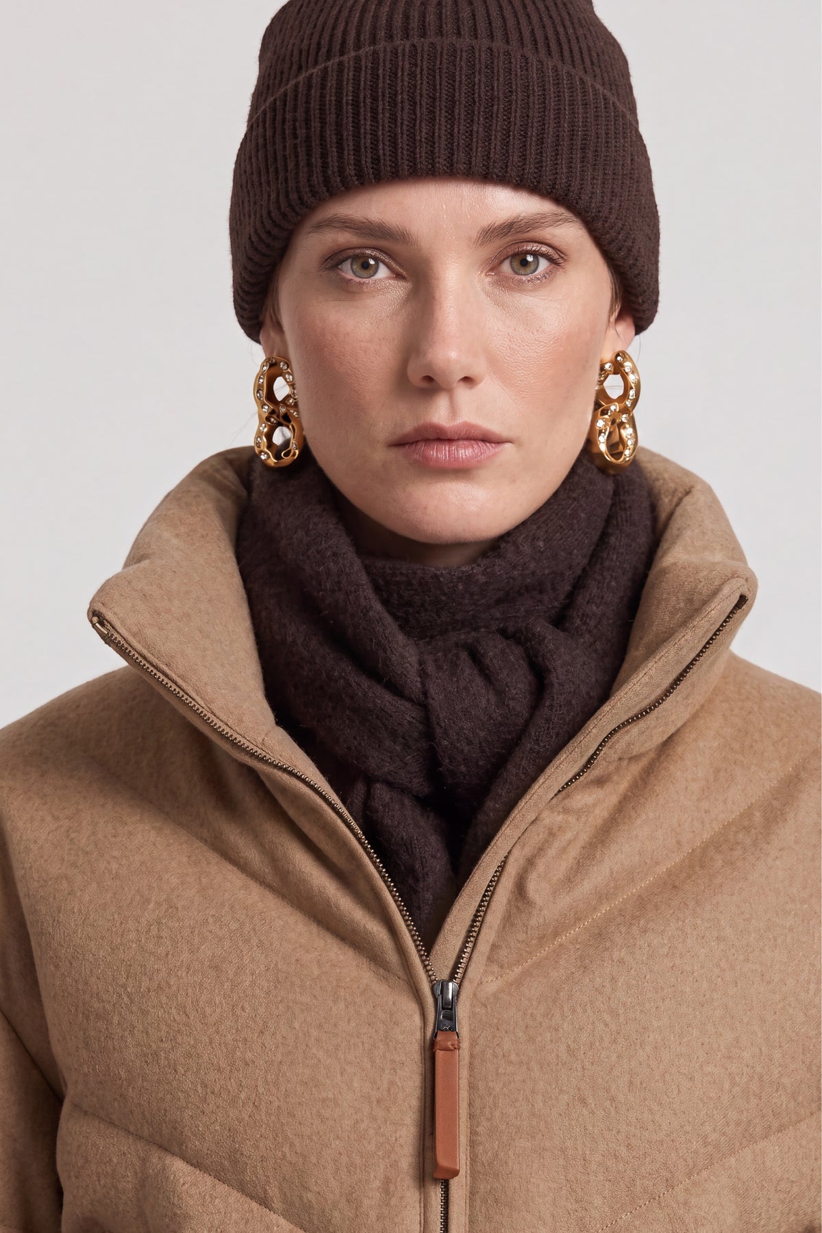 Wollmix-Jacke mit Daunenfüllung-Rich & Royal