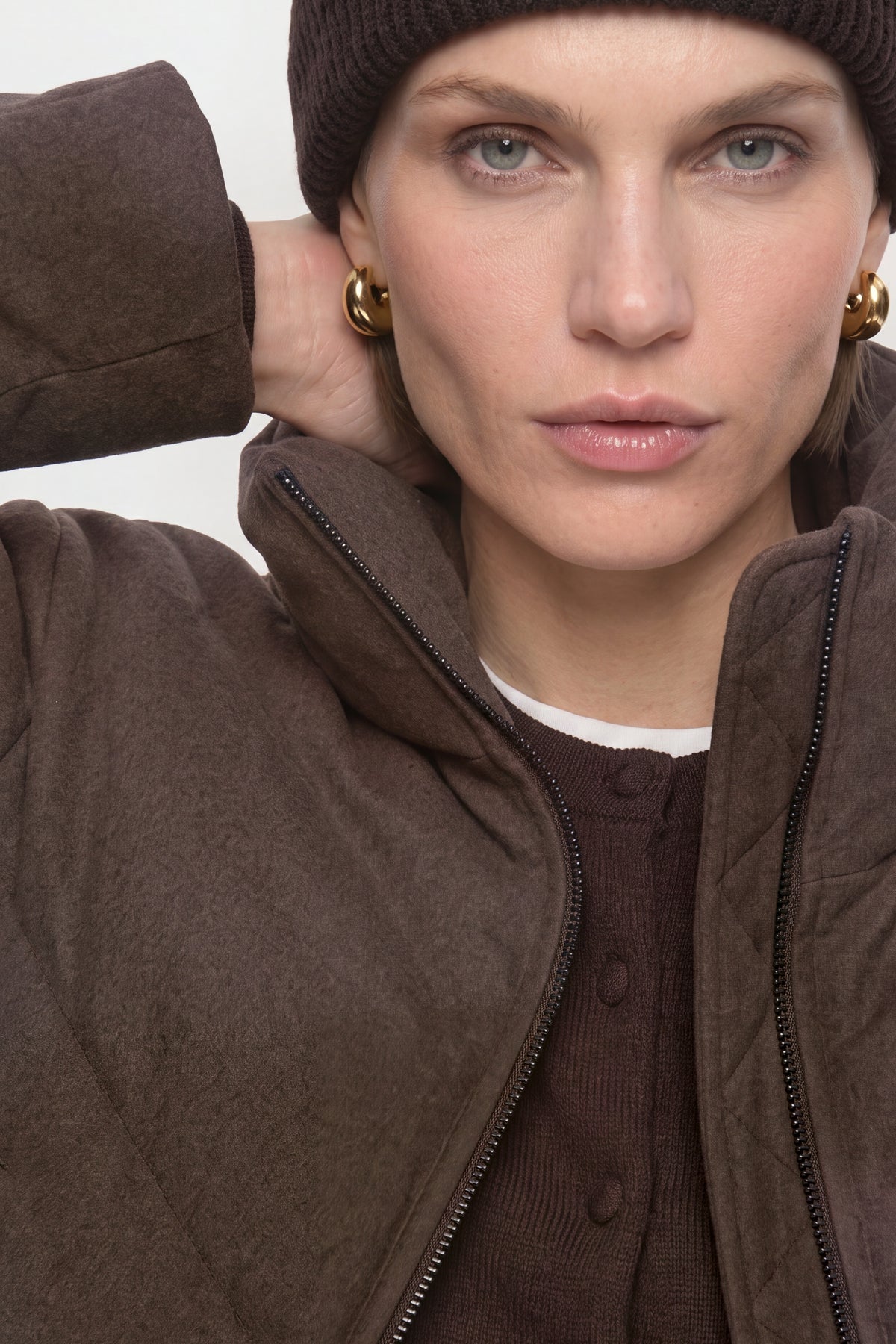 Wollmix-Jacke mit Daunenfüllung-Rich & Royal