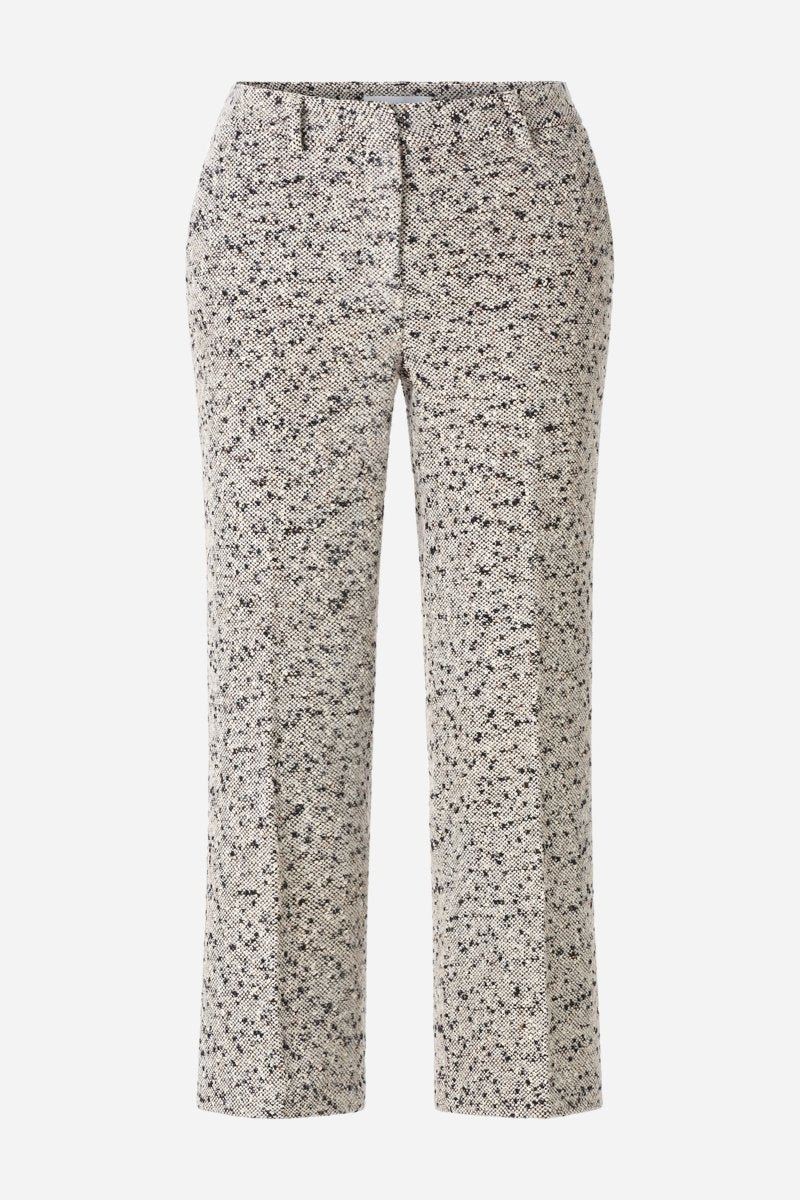 Gemusterte Hose in Ankle-Länge-Rich & Royal