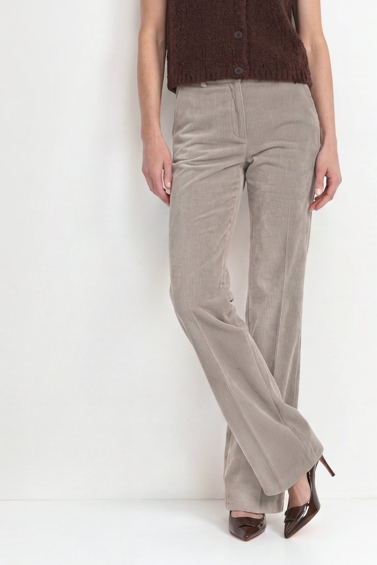 Cordhose mit weitem Bein-Rich & Royal