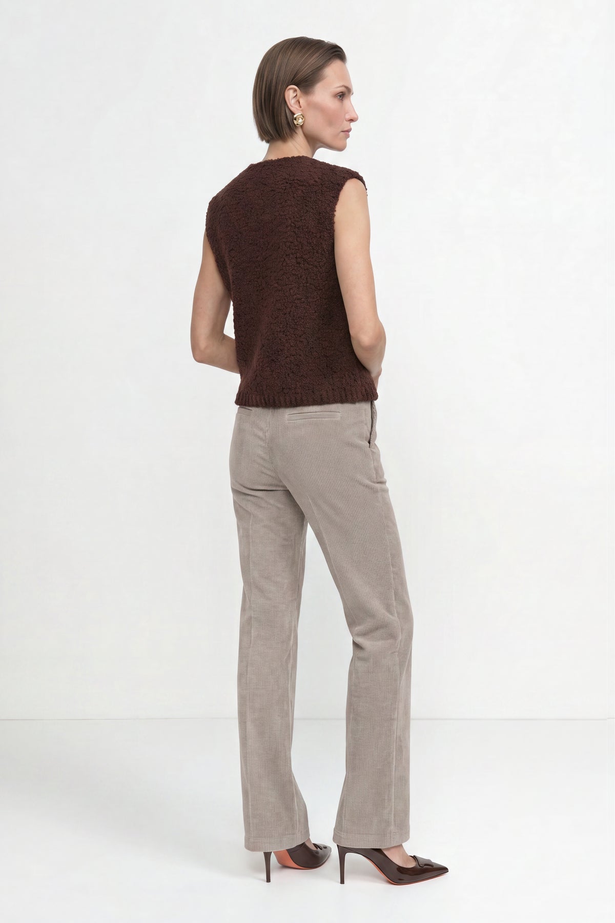Cordhose mit weitem Bein-Rich & Royal