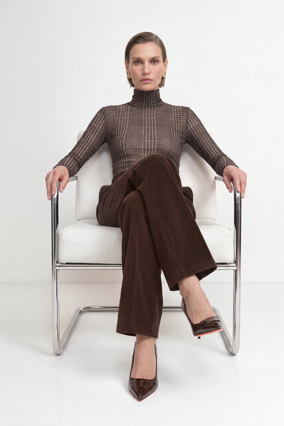 Cordhose mit weitem Bein-Rich & Royal