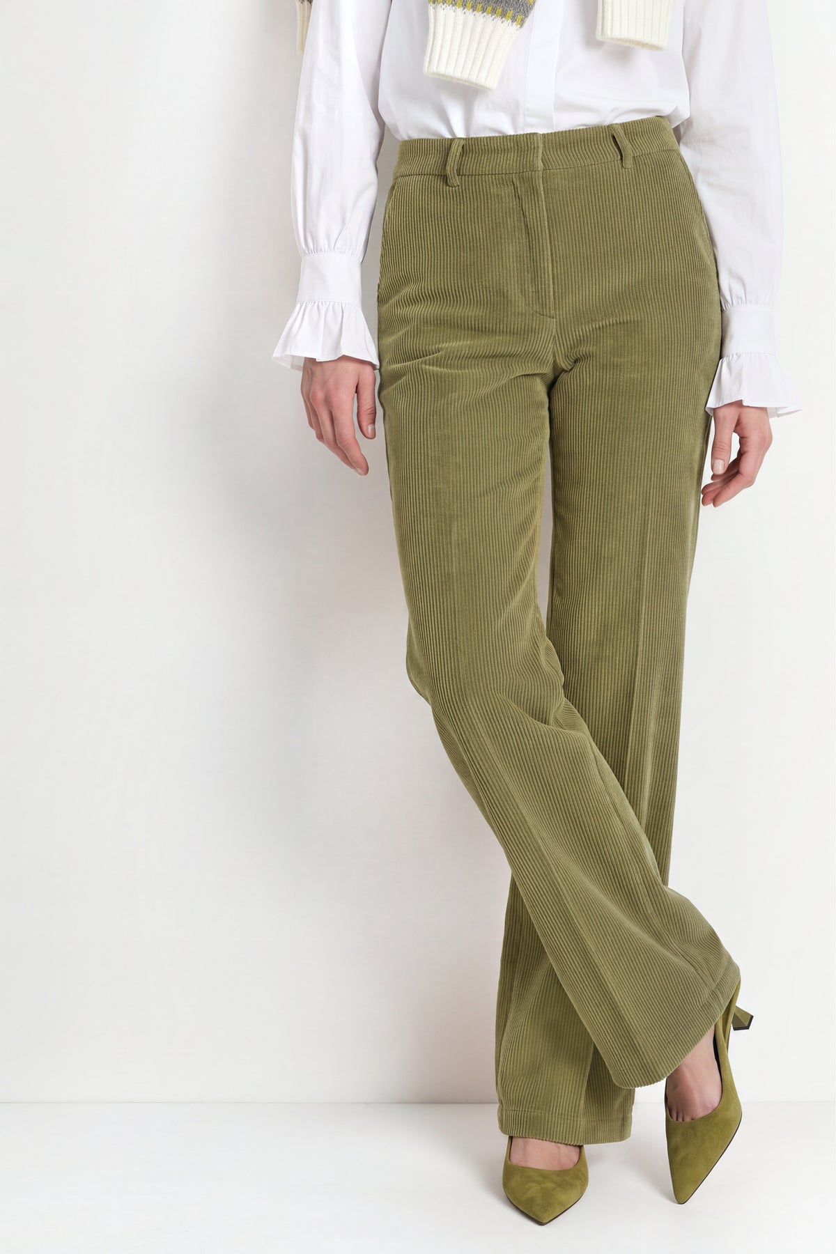 Cordhose mit weitem Bein-Rich & Royal
