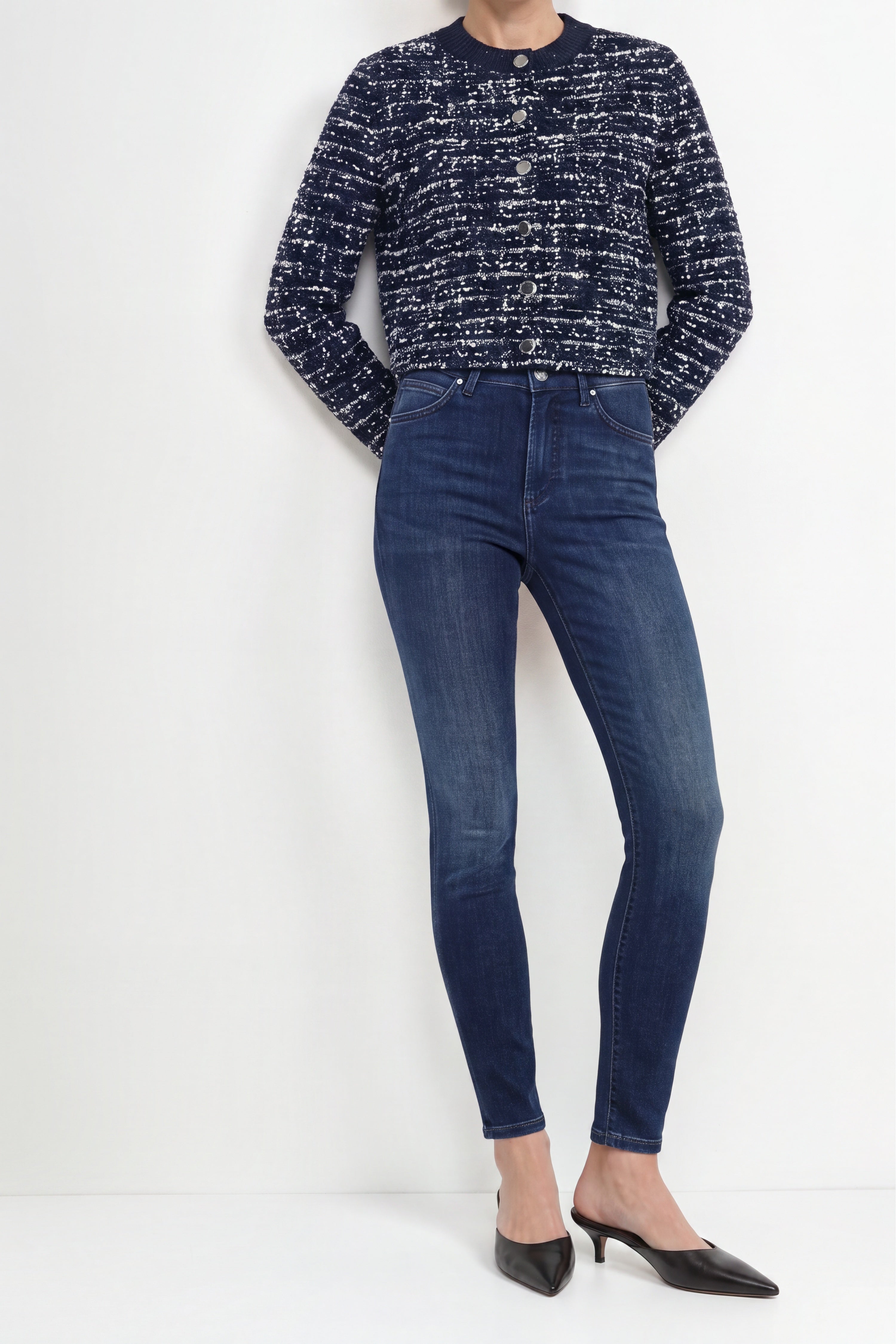Skinny-Jeans in 7/8-Länge-Rich & Royal