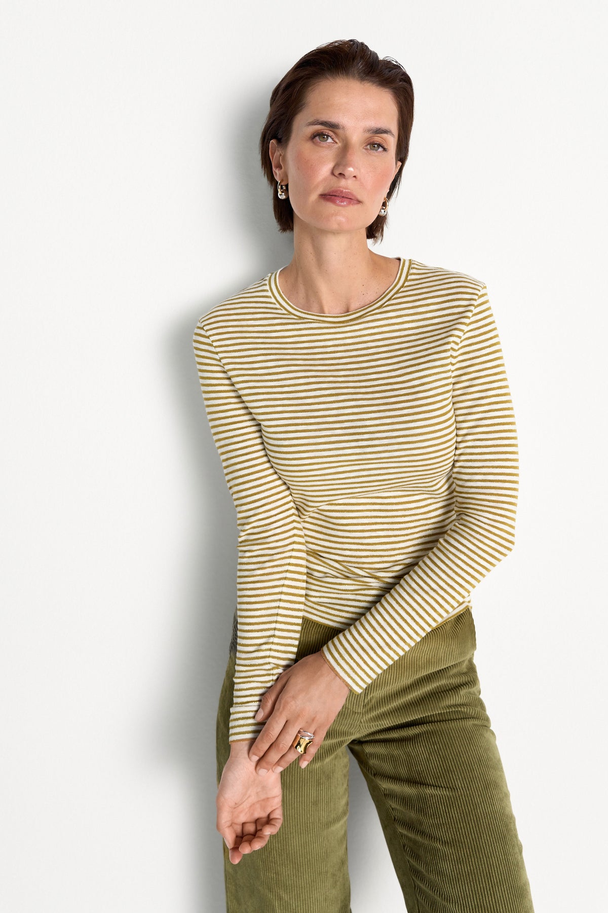 Gestreiftes Longsleeve aus Baumwolle-Rich & Royal