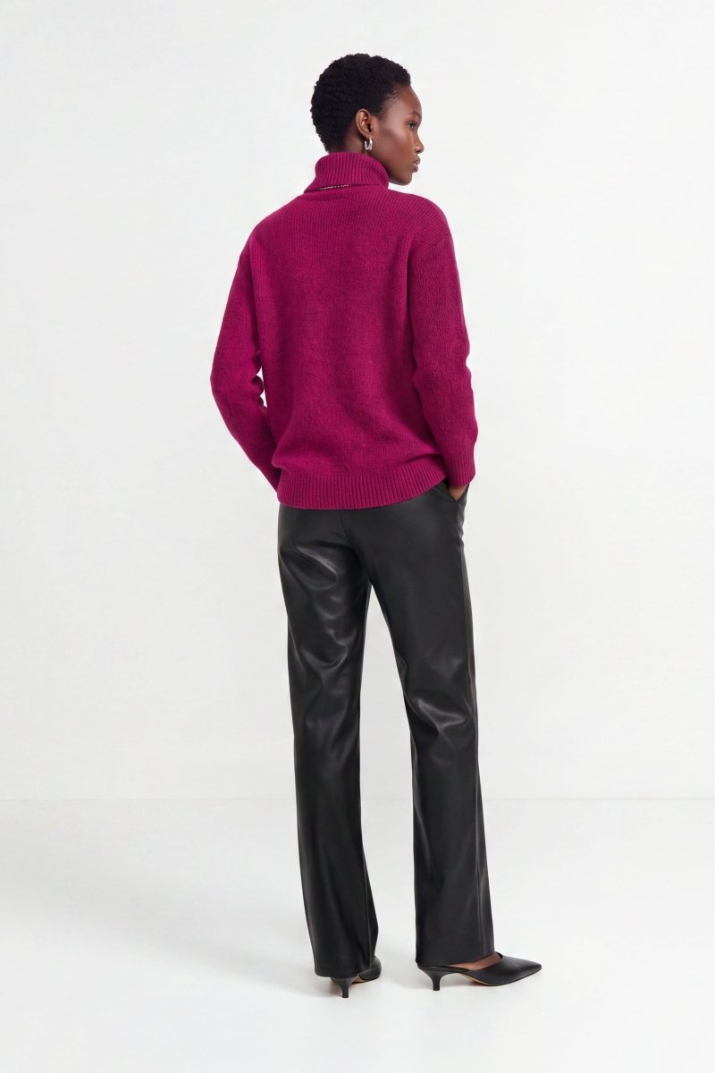 Grobstrick-Rollkragenpullover-Rich & Royal