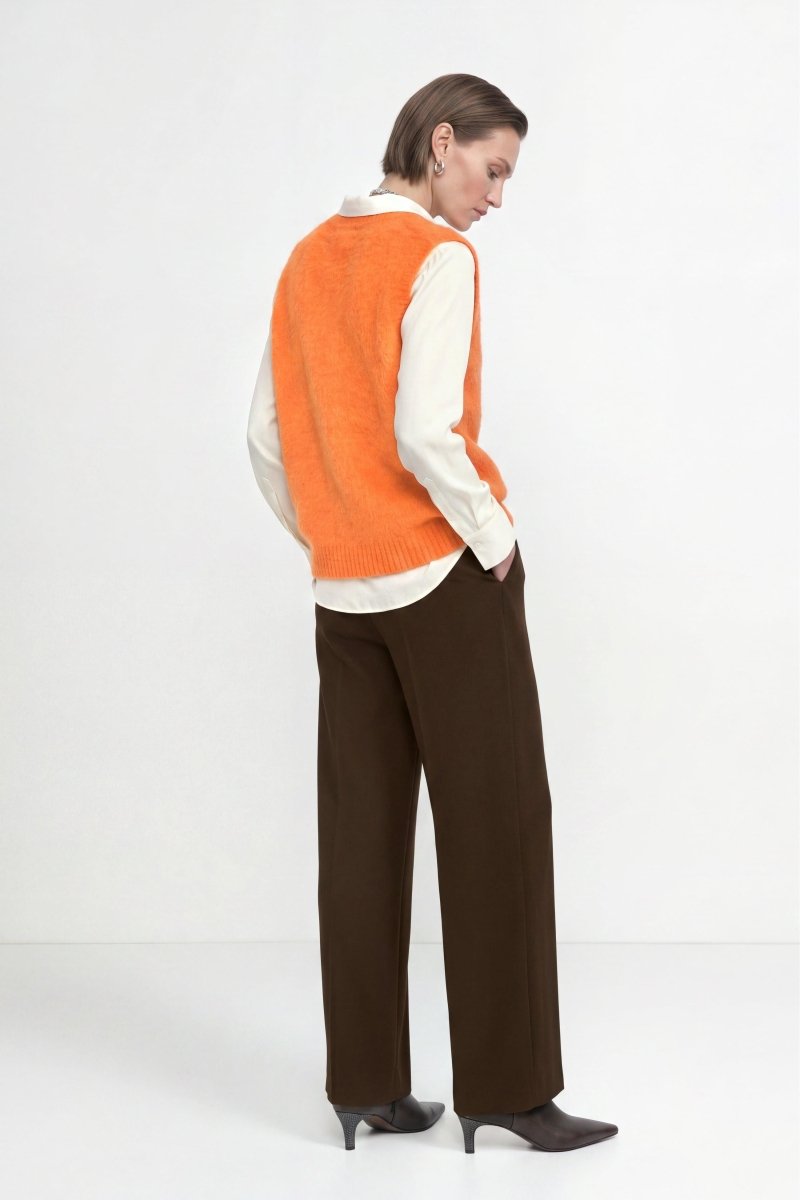 Mohair-Pullunder mit Rundhalsausschnitt-Rich & Royal