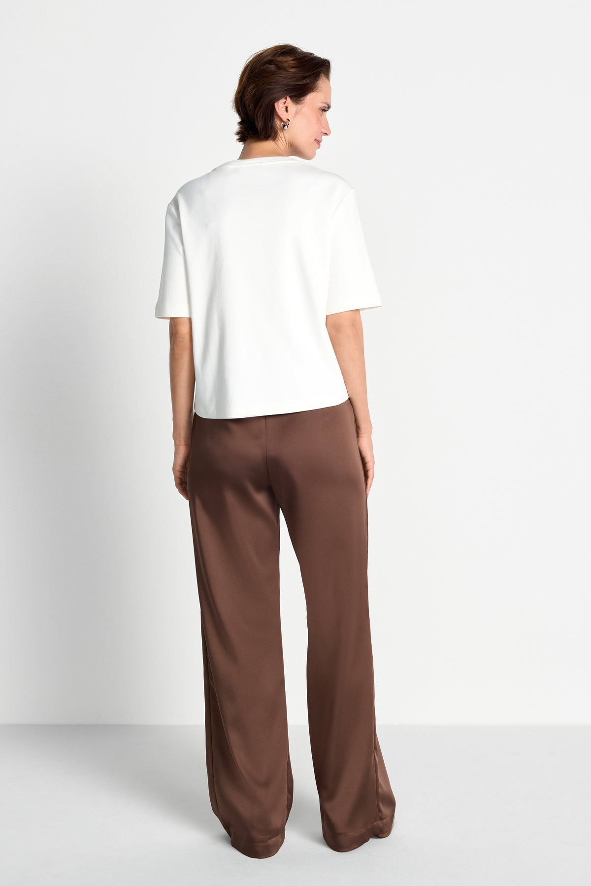Baumwoll-T-Shirt mit Frontprint-Rich & Royal