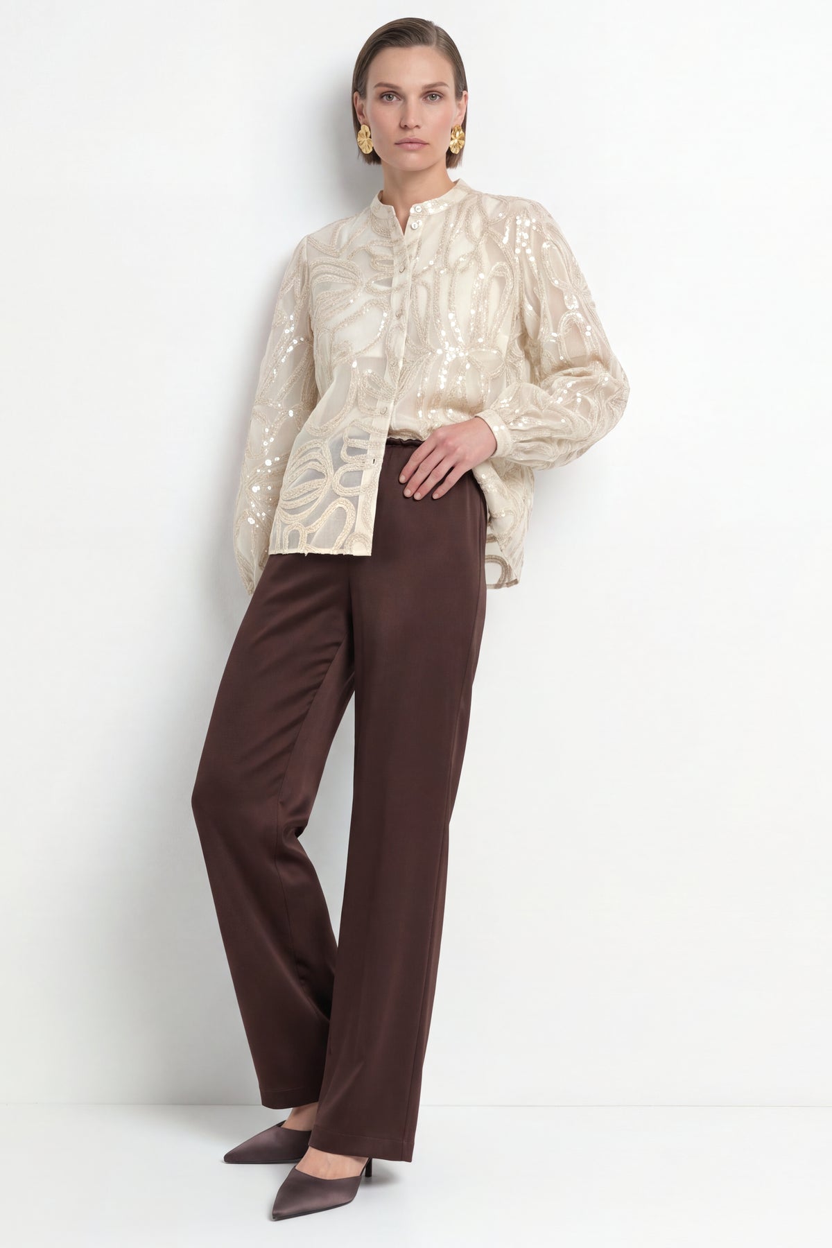 Wide-Leg-Satinhose-Rich & Royal