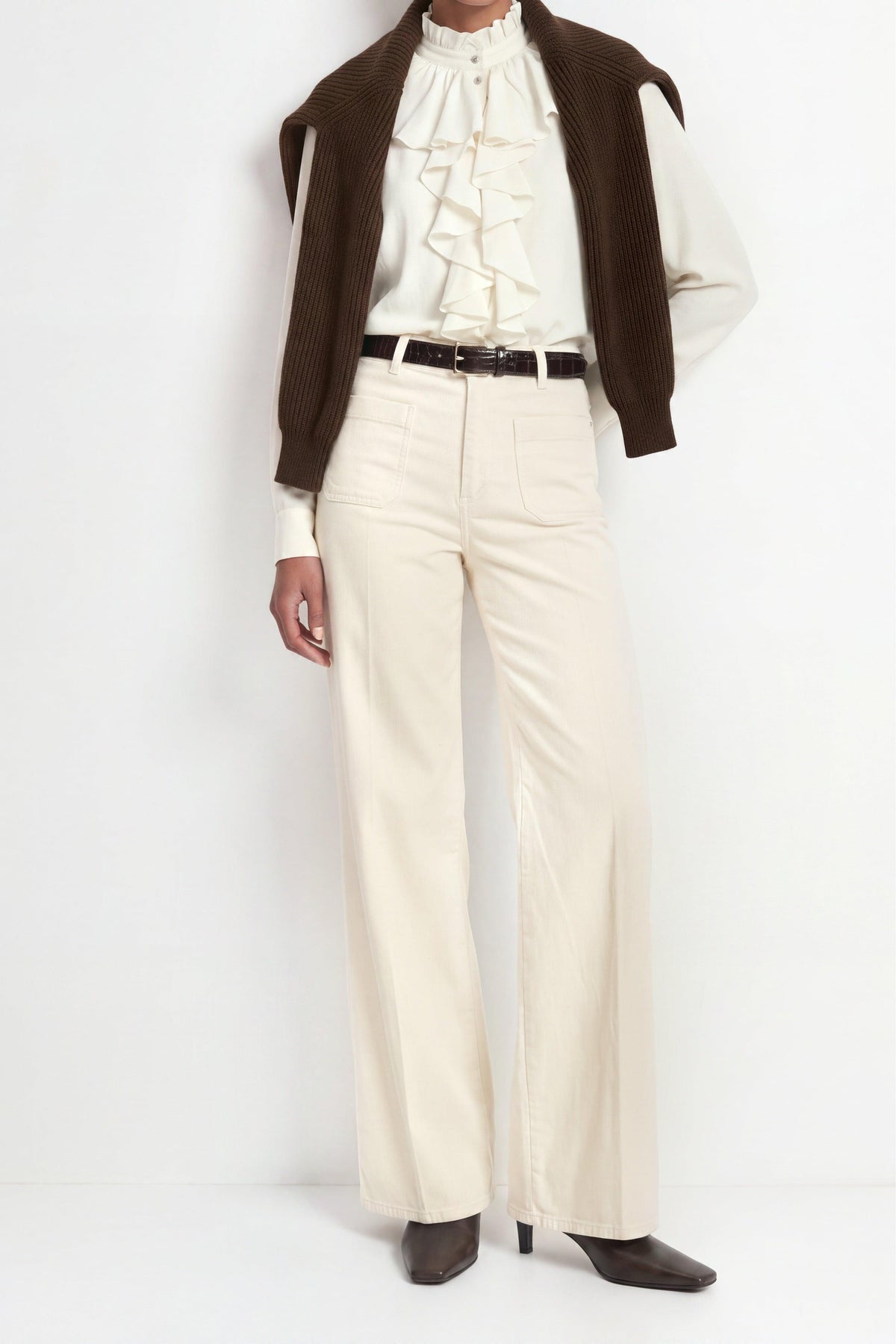 Wide-Leg-Cordhose-Rich & Royal