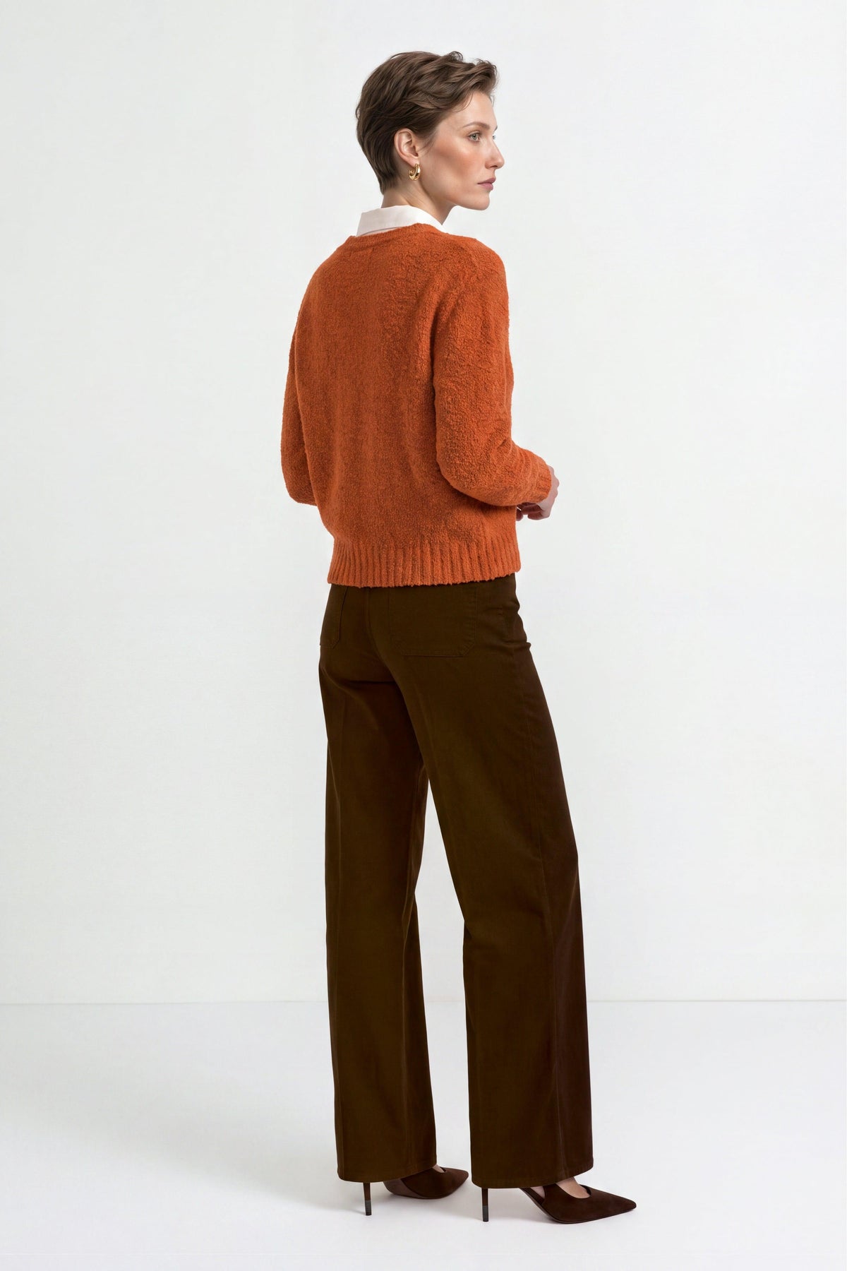 Bouclé-Strickpullover-Rich & Royal
