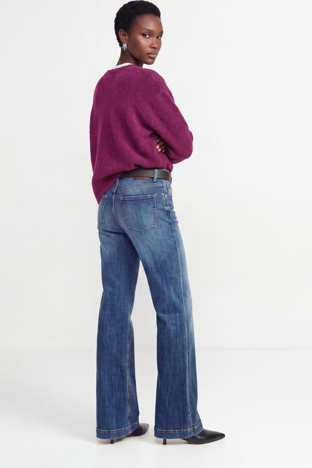 Bouclé-Strickpullover-Rich & Royal