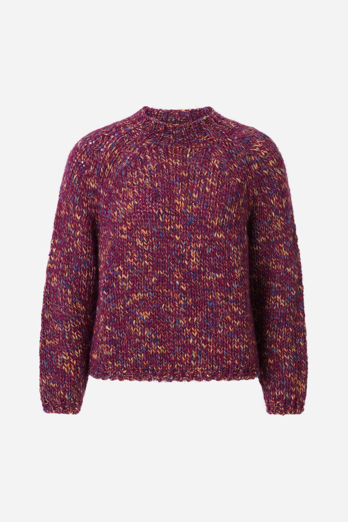 Grobstrickpullover mit Mouliné-Effekt-Rich & Royal