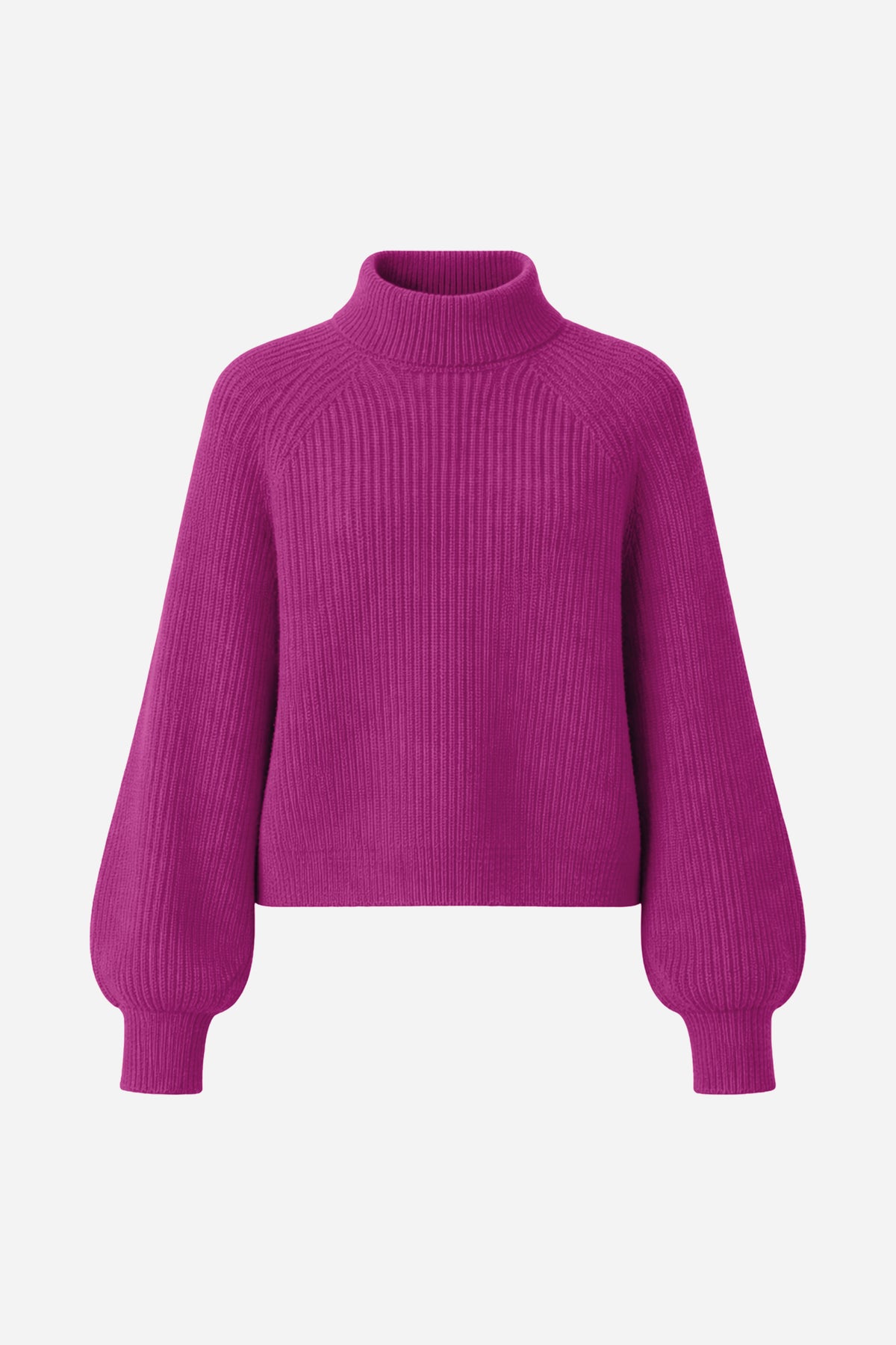 Rippstrick-Rollkragenpullover-Rich & Royal