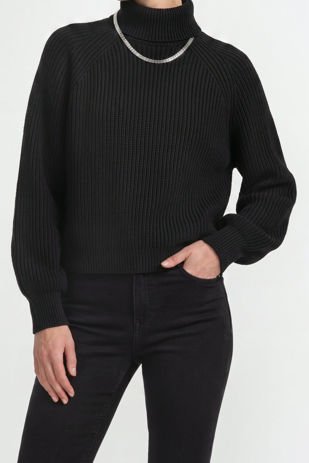Rippstrick-Rollkragenpullover-Rich & Royal