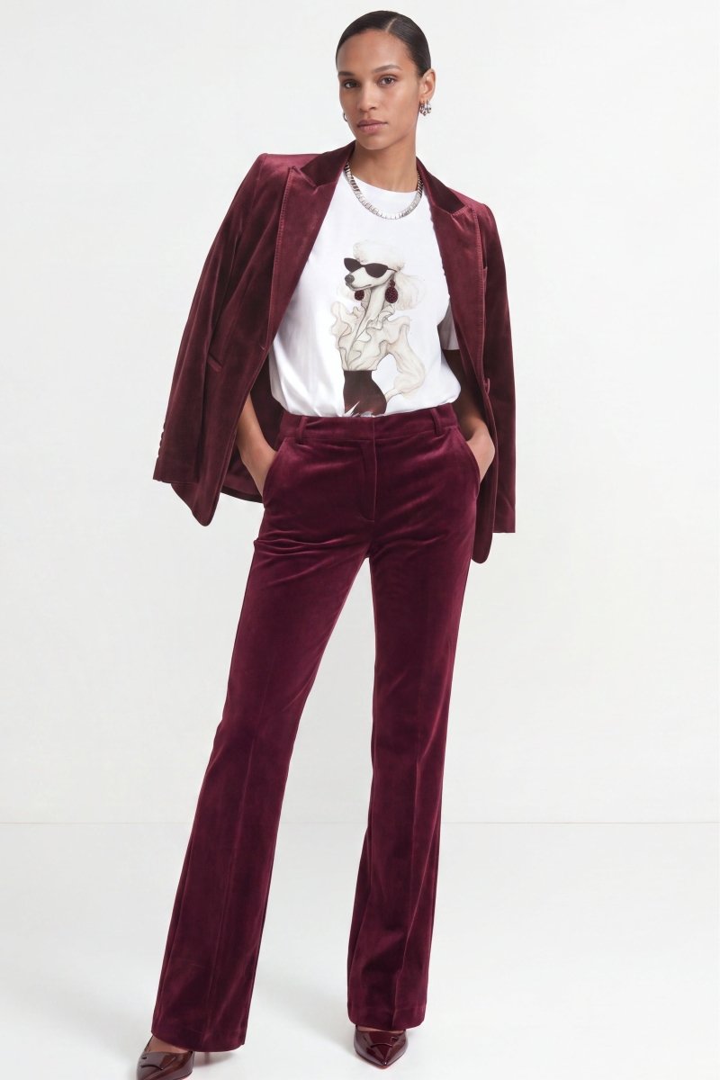 Baumwoll-T-Shirt mit Pudel-Print-Rich & Royal